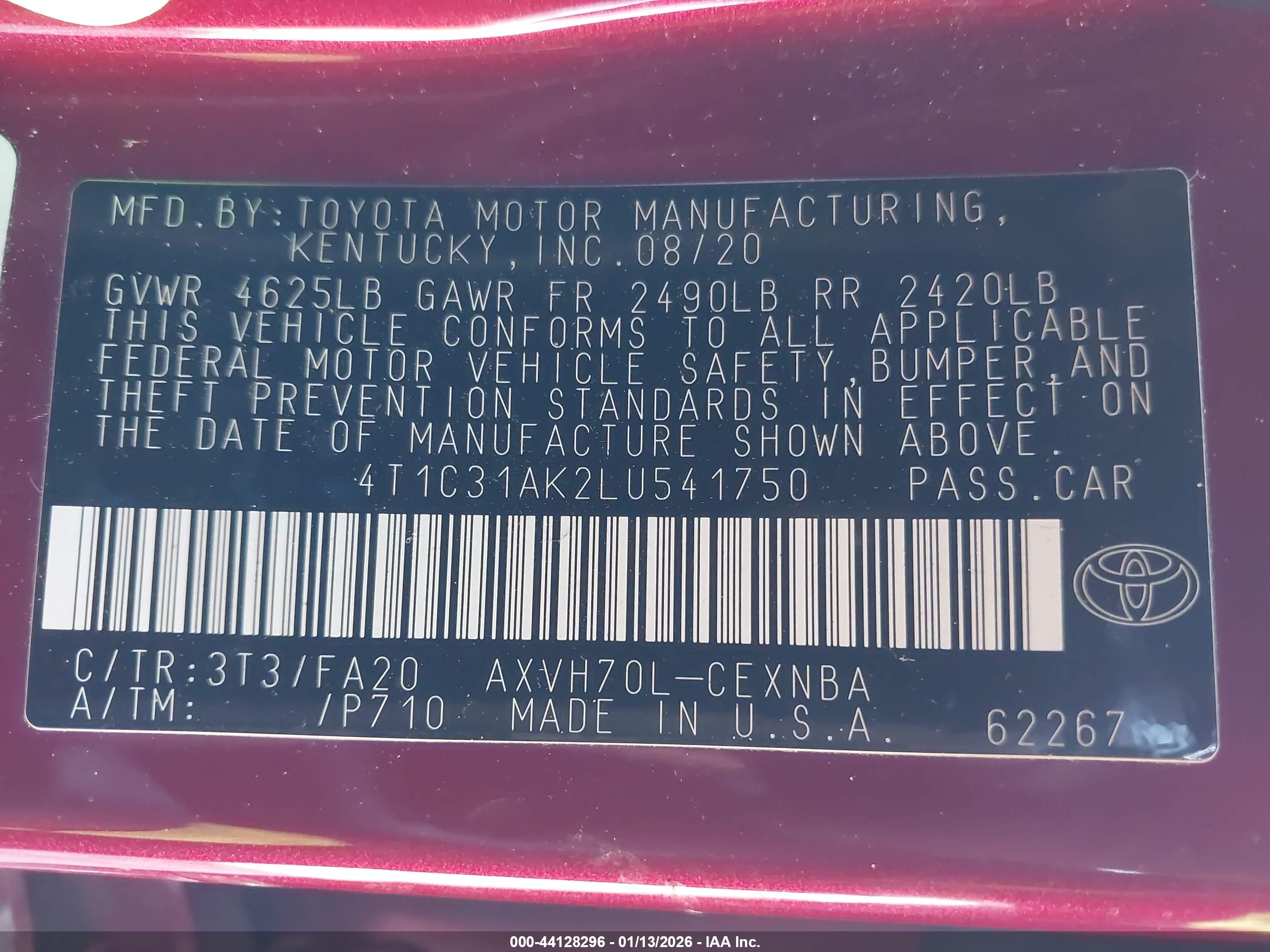 TOYOTA CAMRY image 9