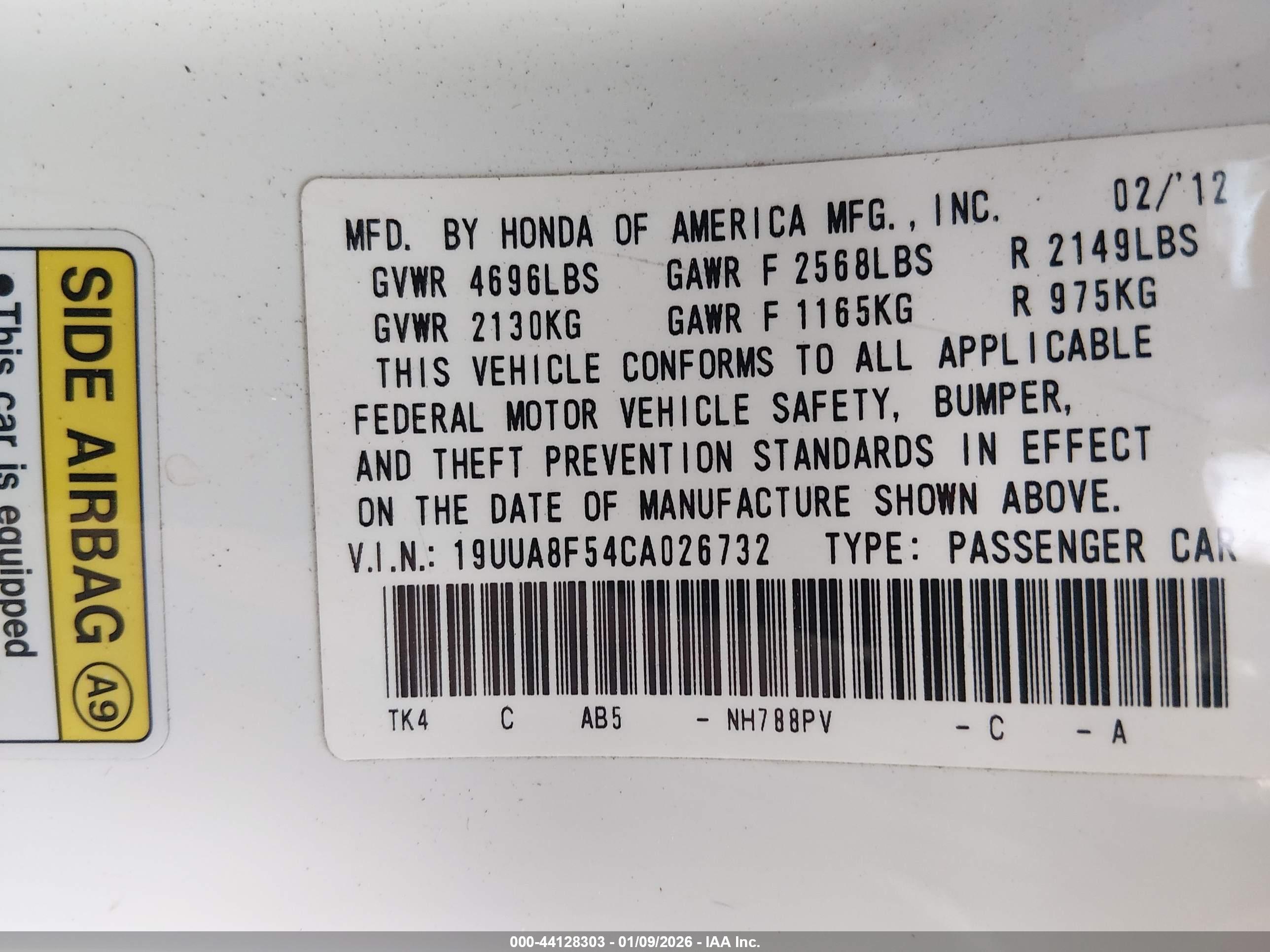ACURA TL image 9