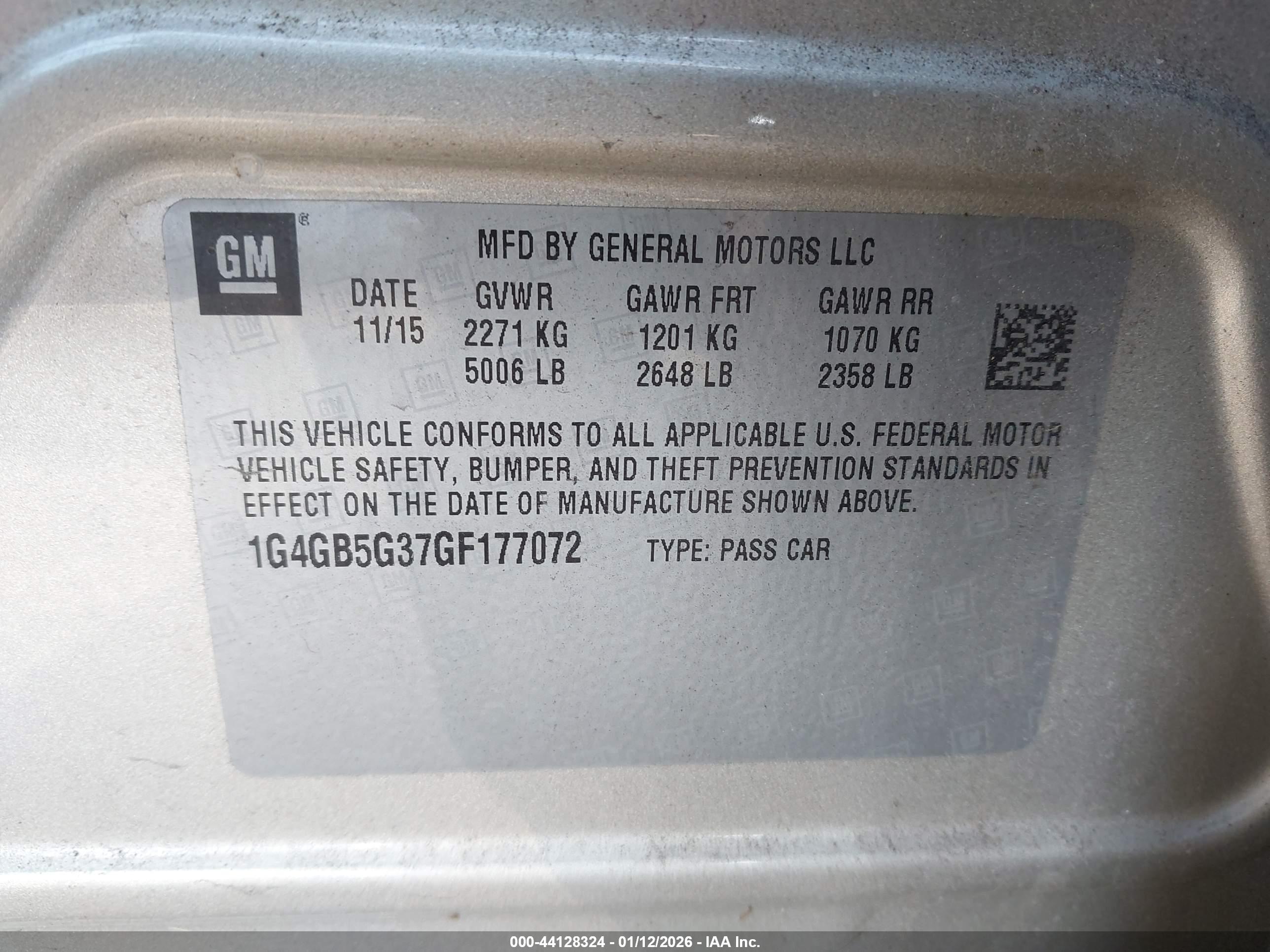 BUICK LACROSSE image 9