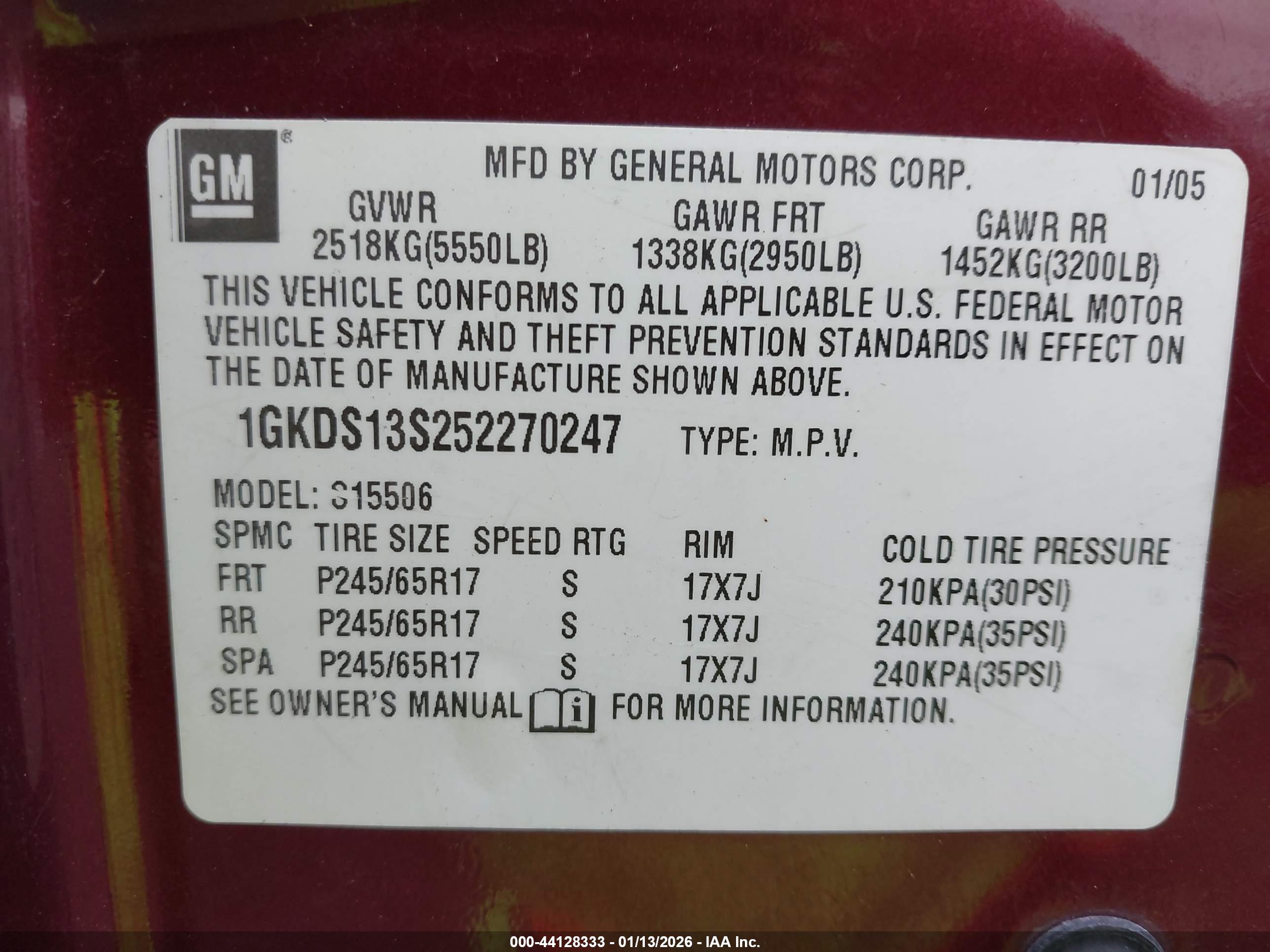 GMC ENVOY image 9