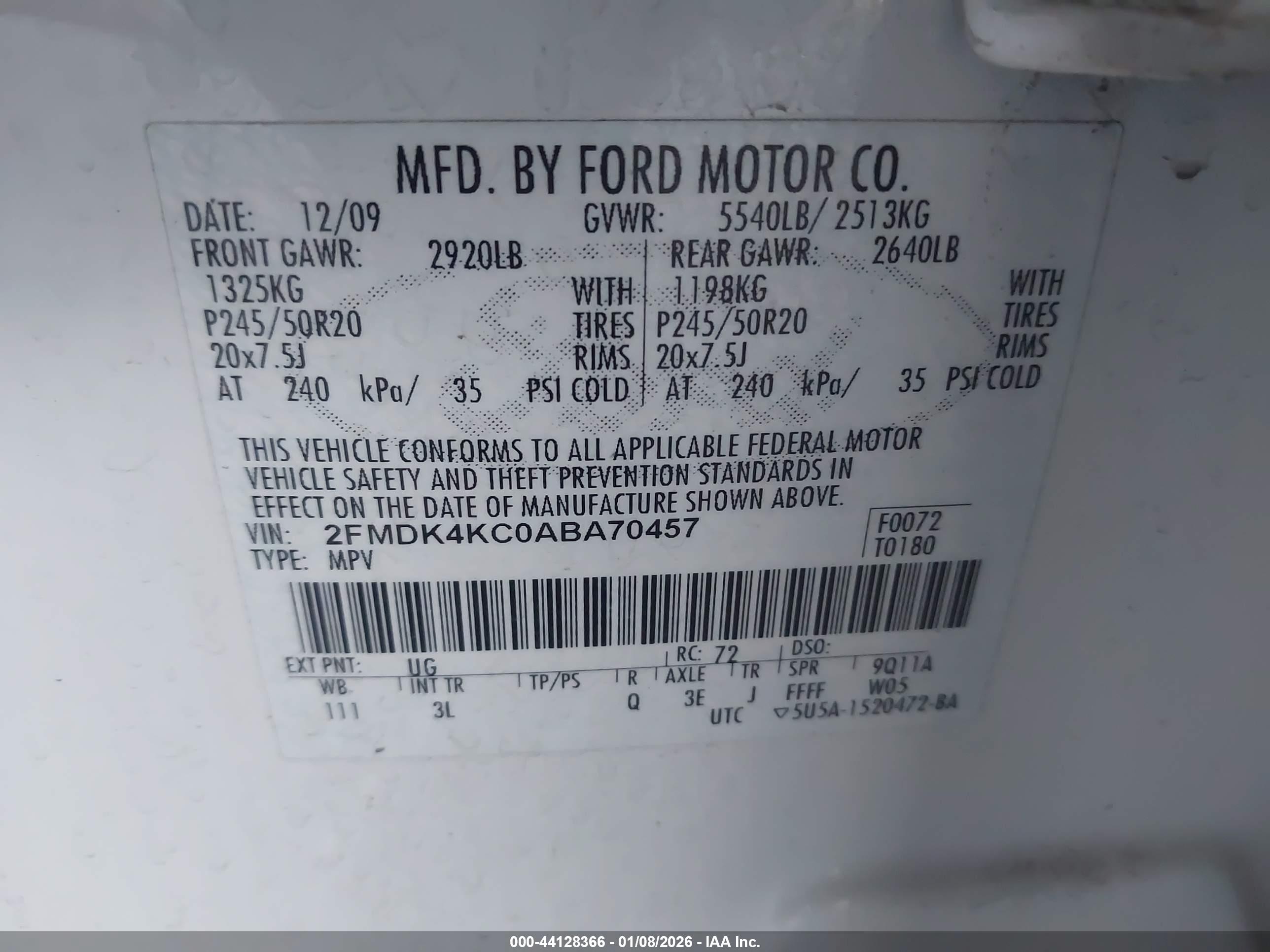 FORD EDGE image 9