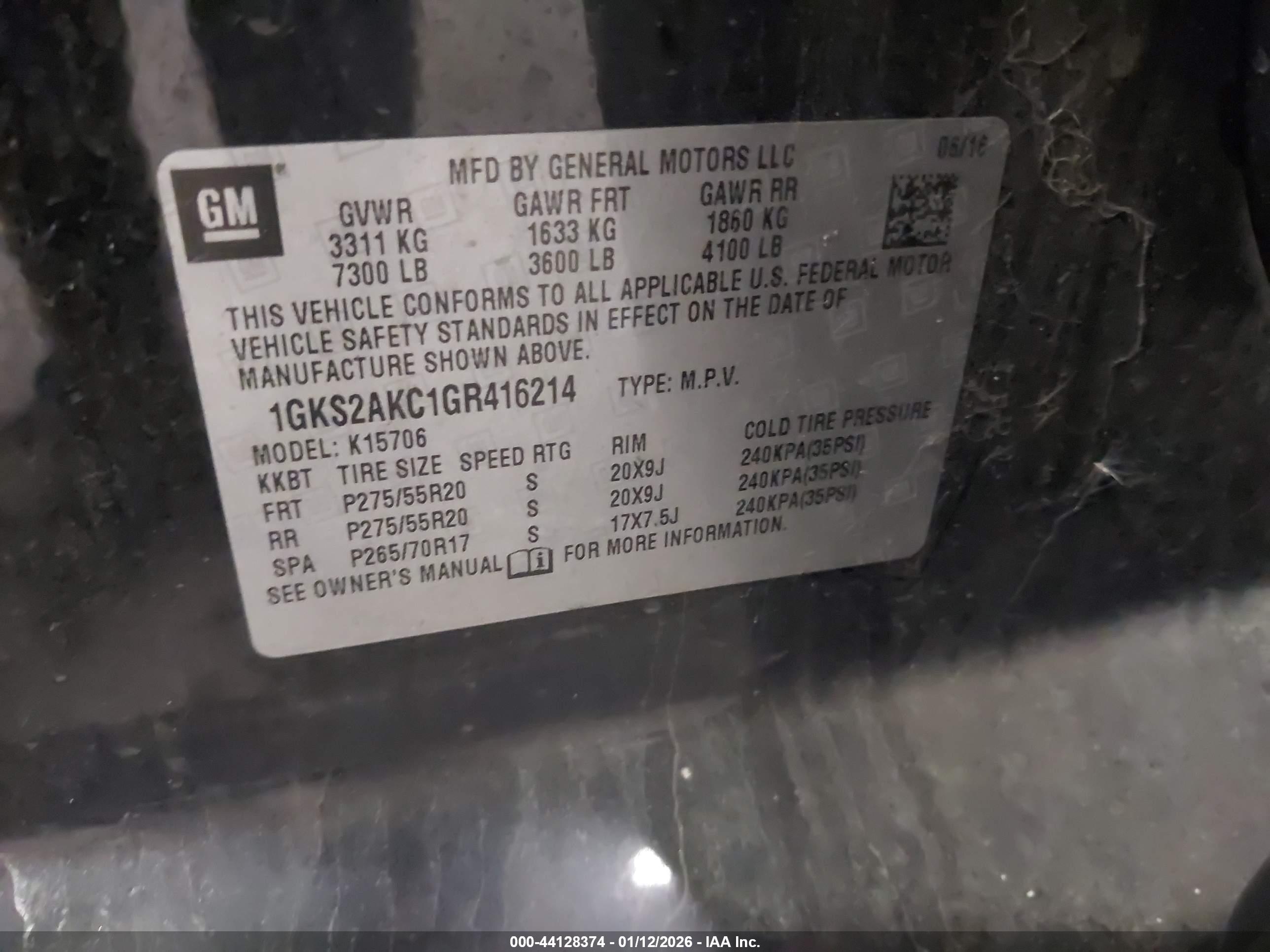 GMC YUKON image 9