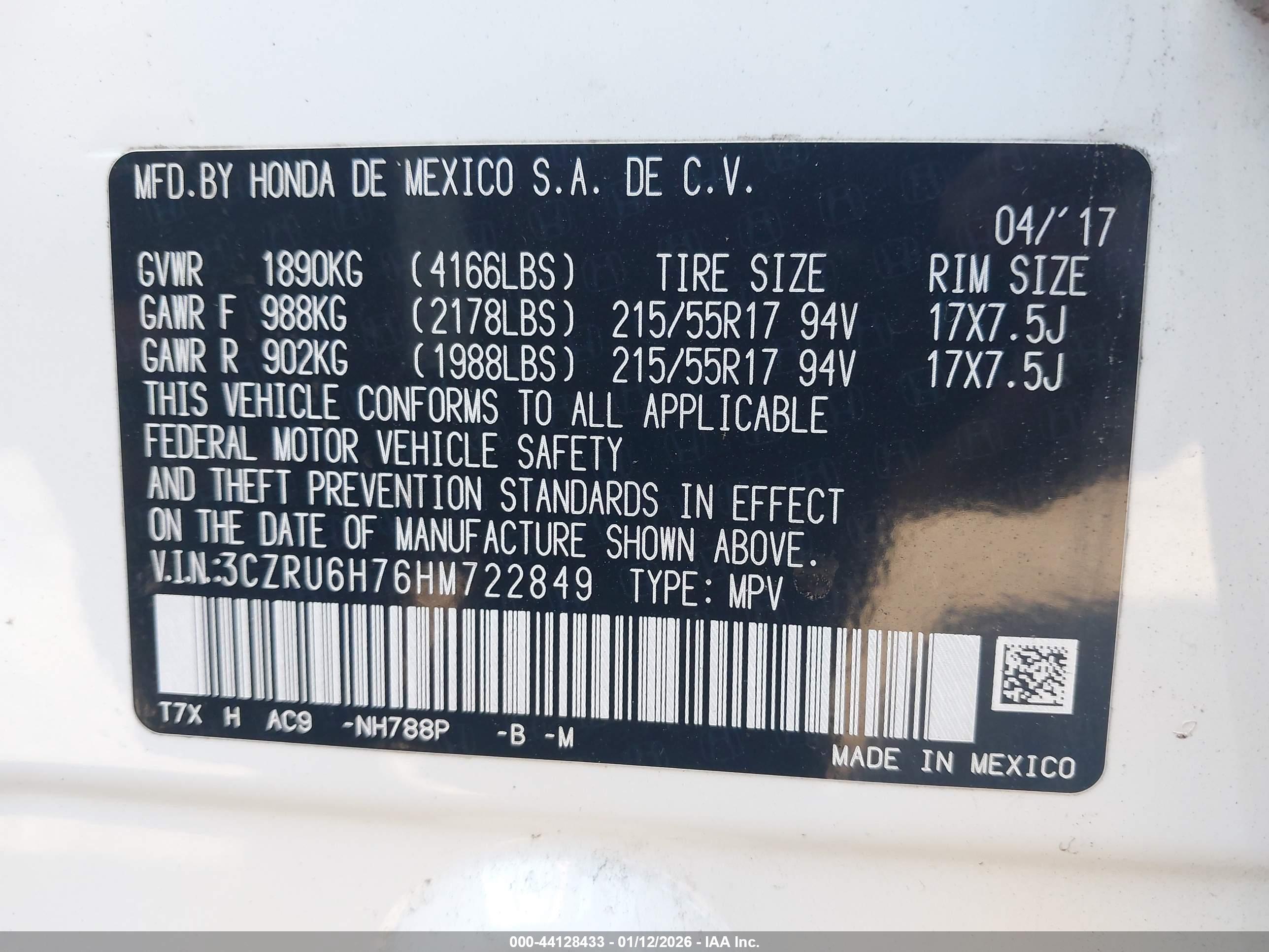 HONDA HR-V image 9