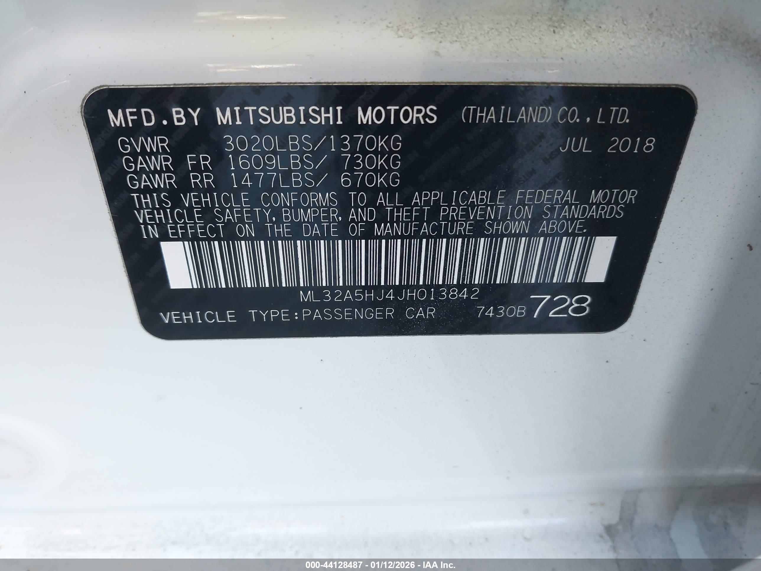 MITSUBISHI MIRAGE image 9