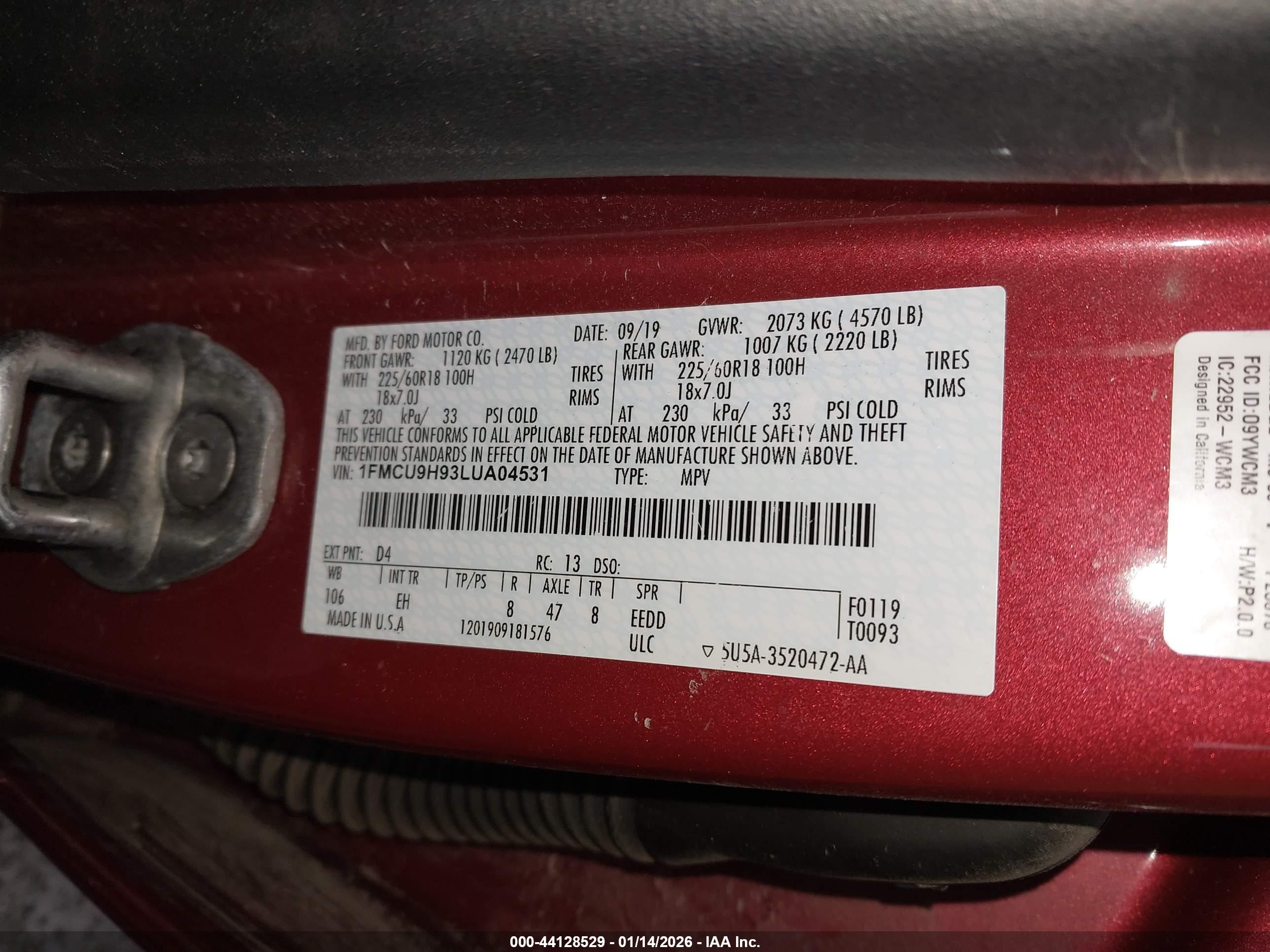 FORD ESCAPE image 9