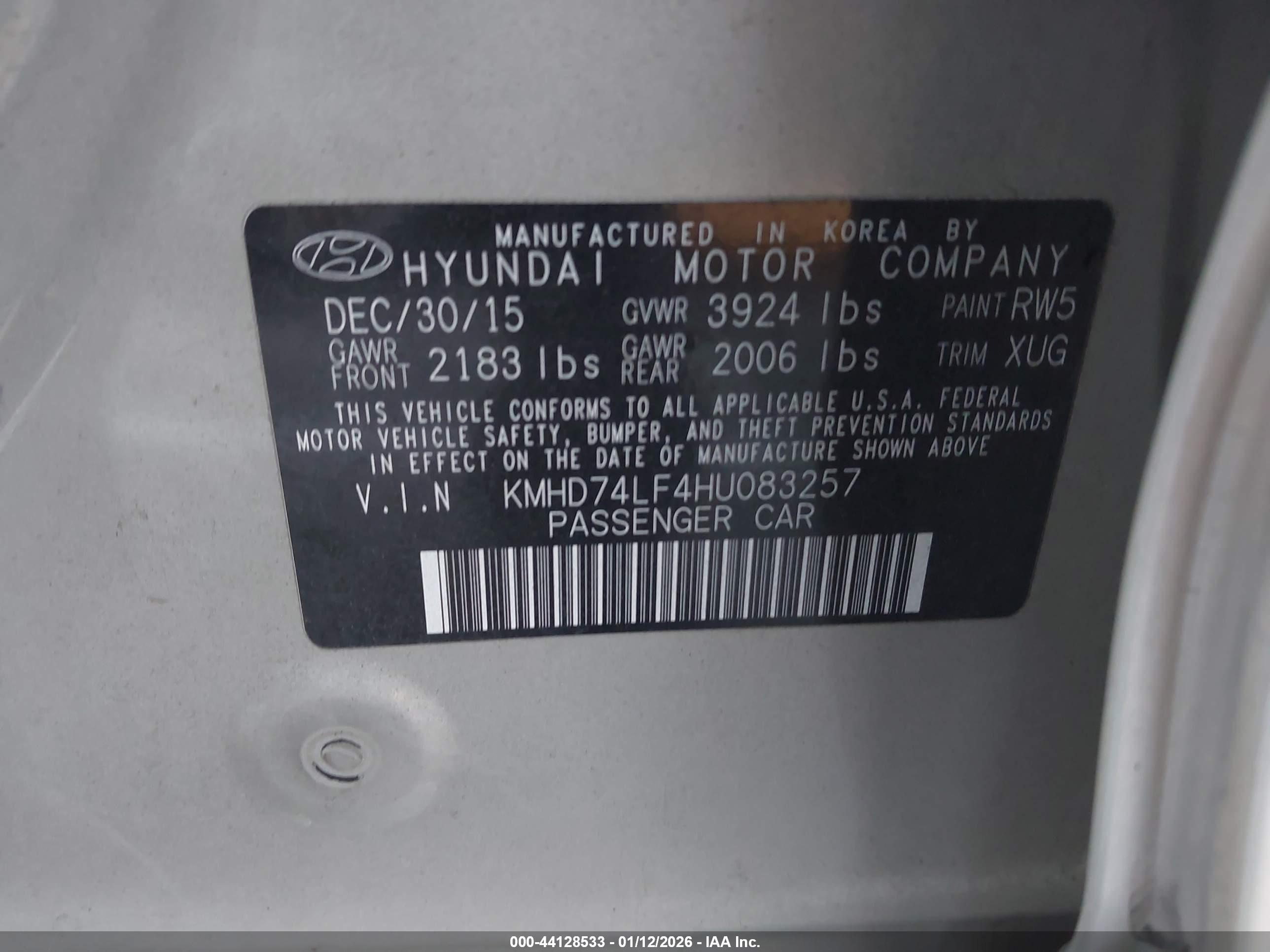 HYUNDAI ELANTRA image 9