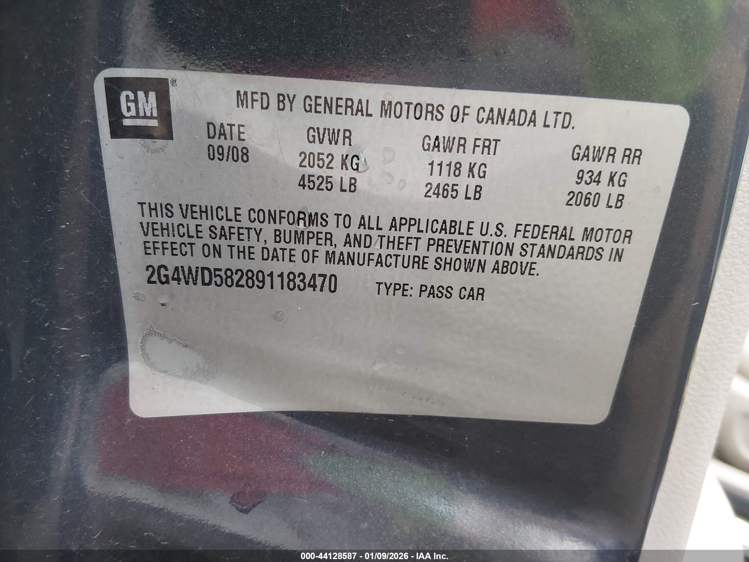 BUICK LACROSSE image 9