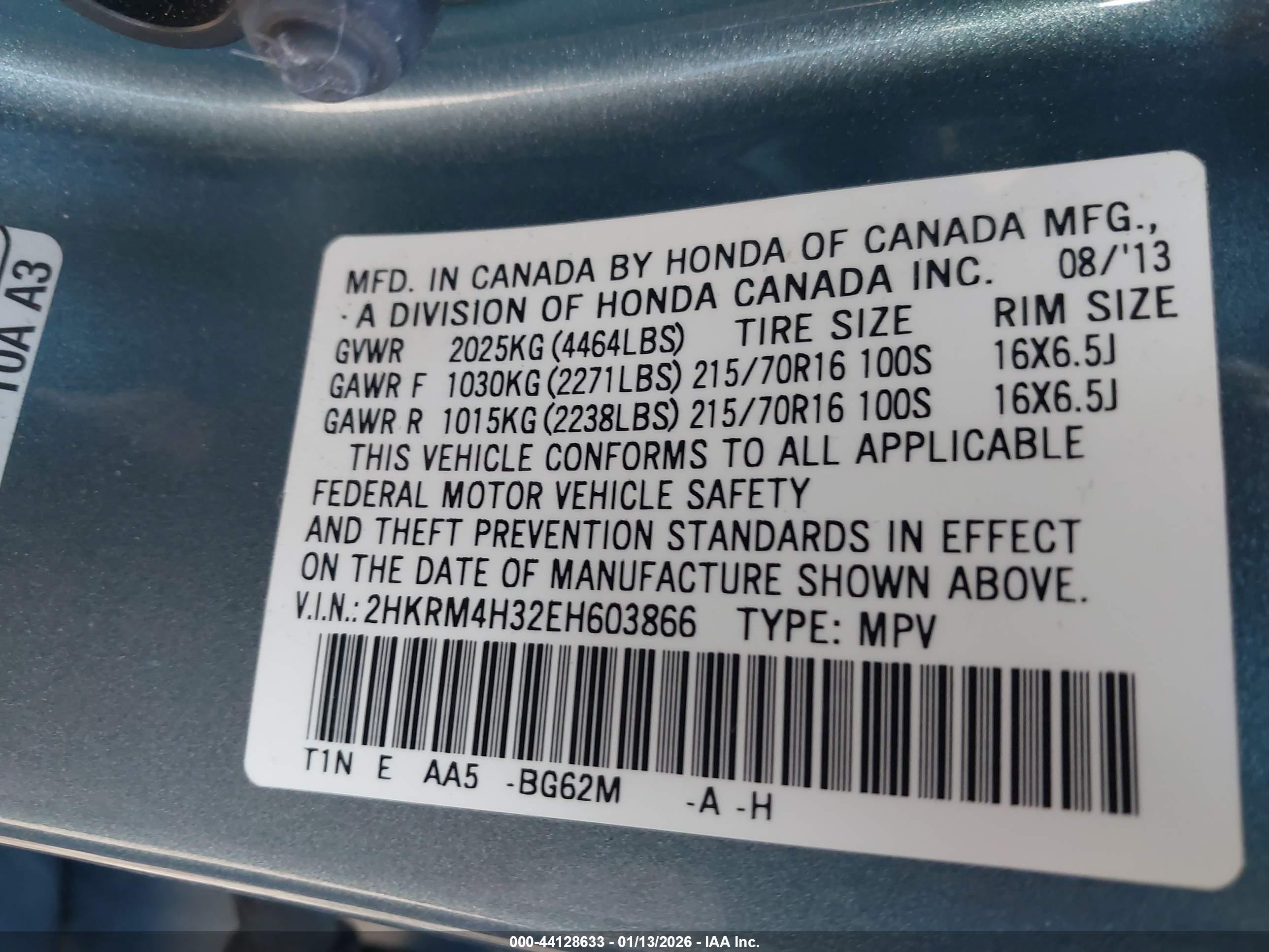 HONDA CR-V image 9