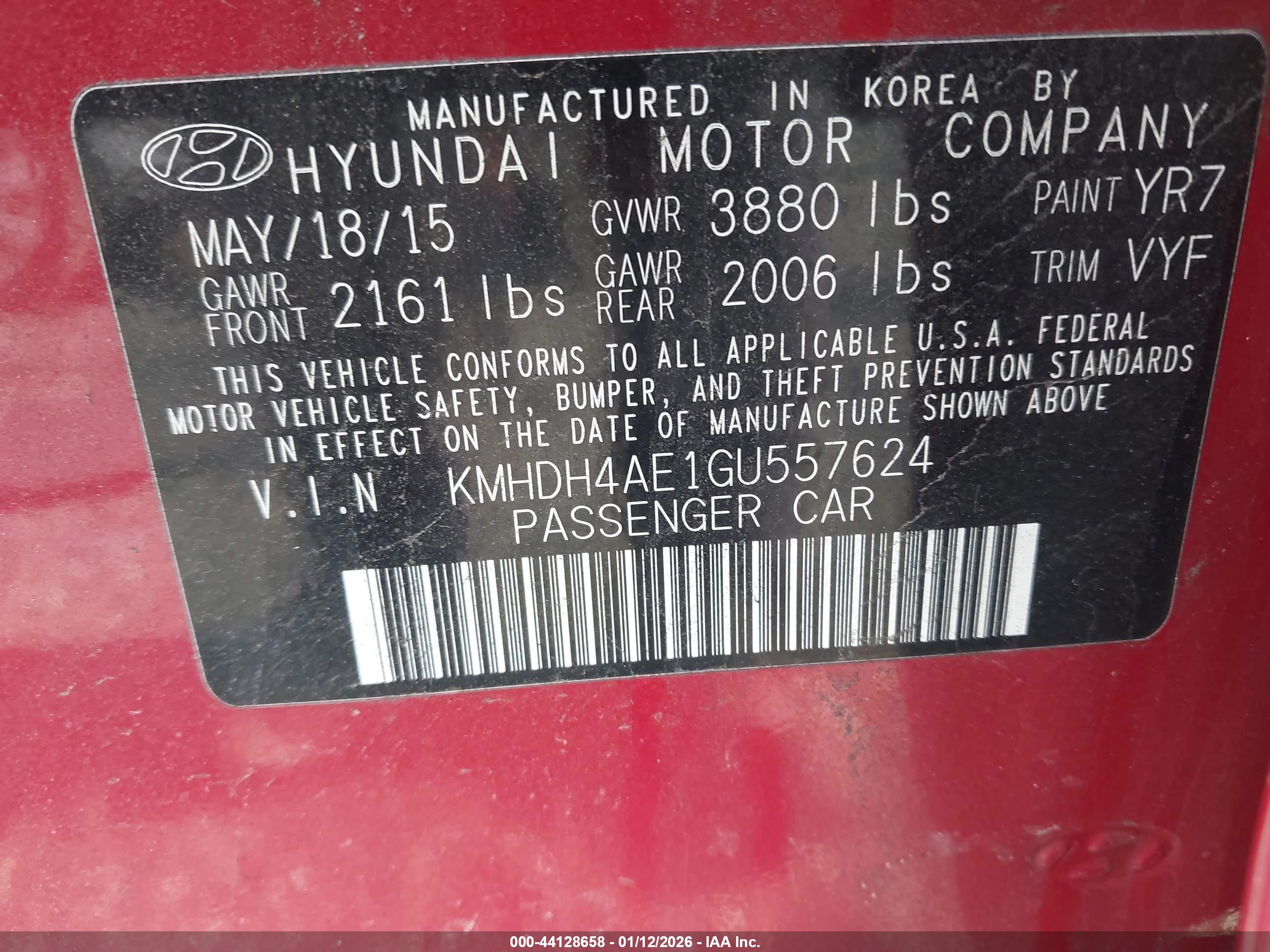 HYUNDAI ELANTRA image 9