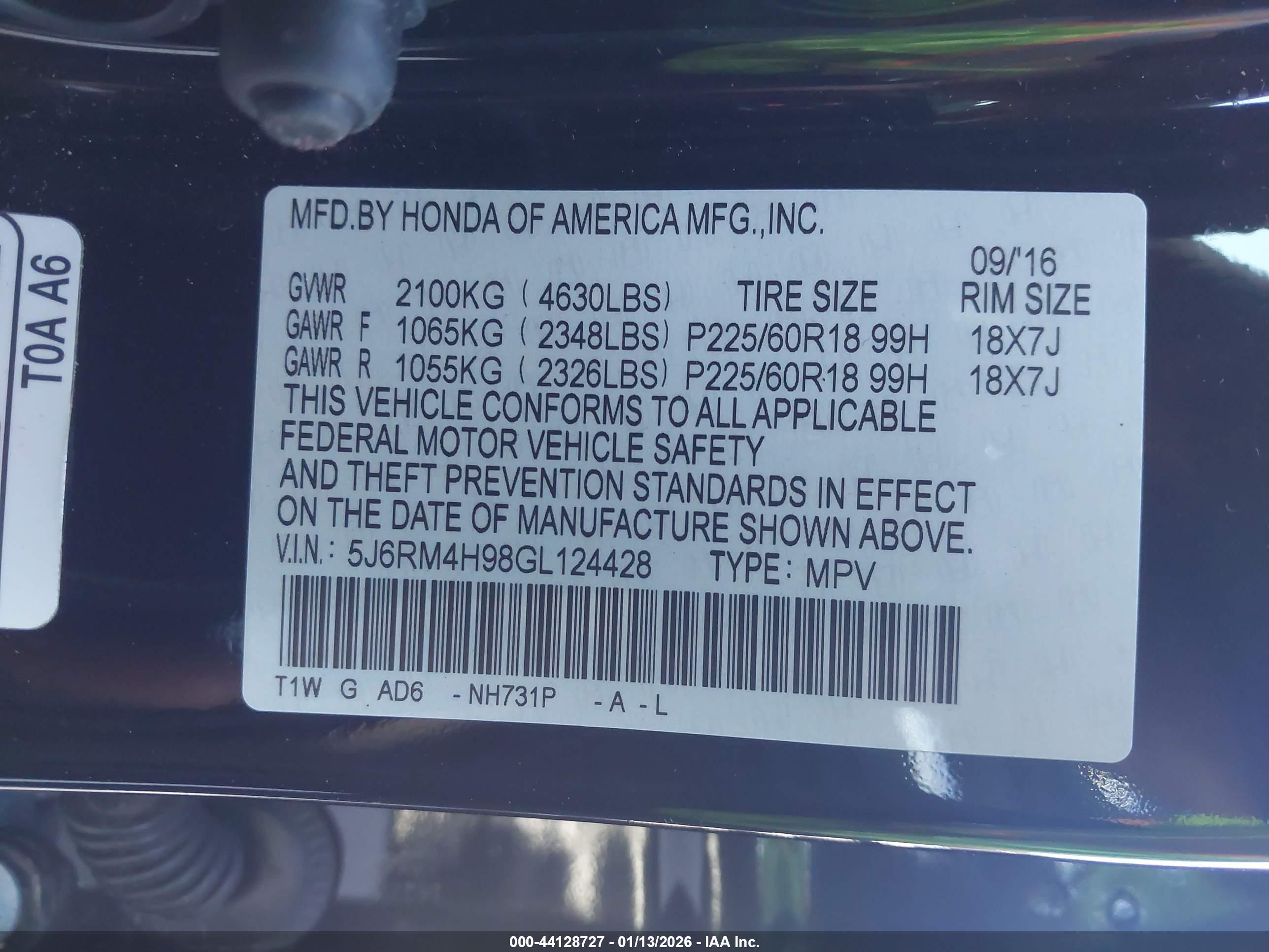 HONDA CR-V image 9
