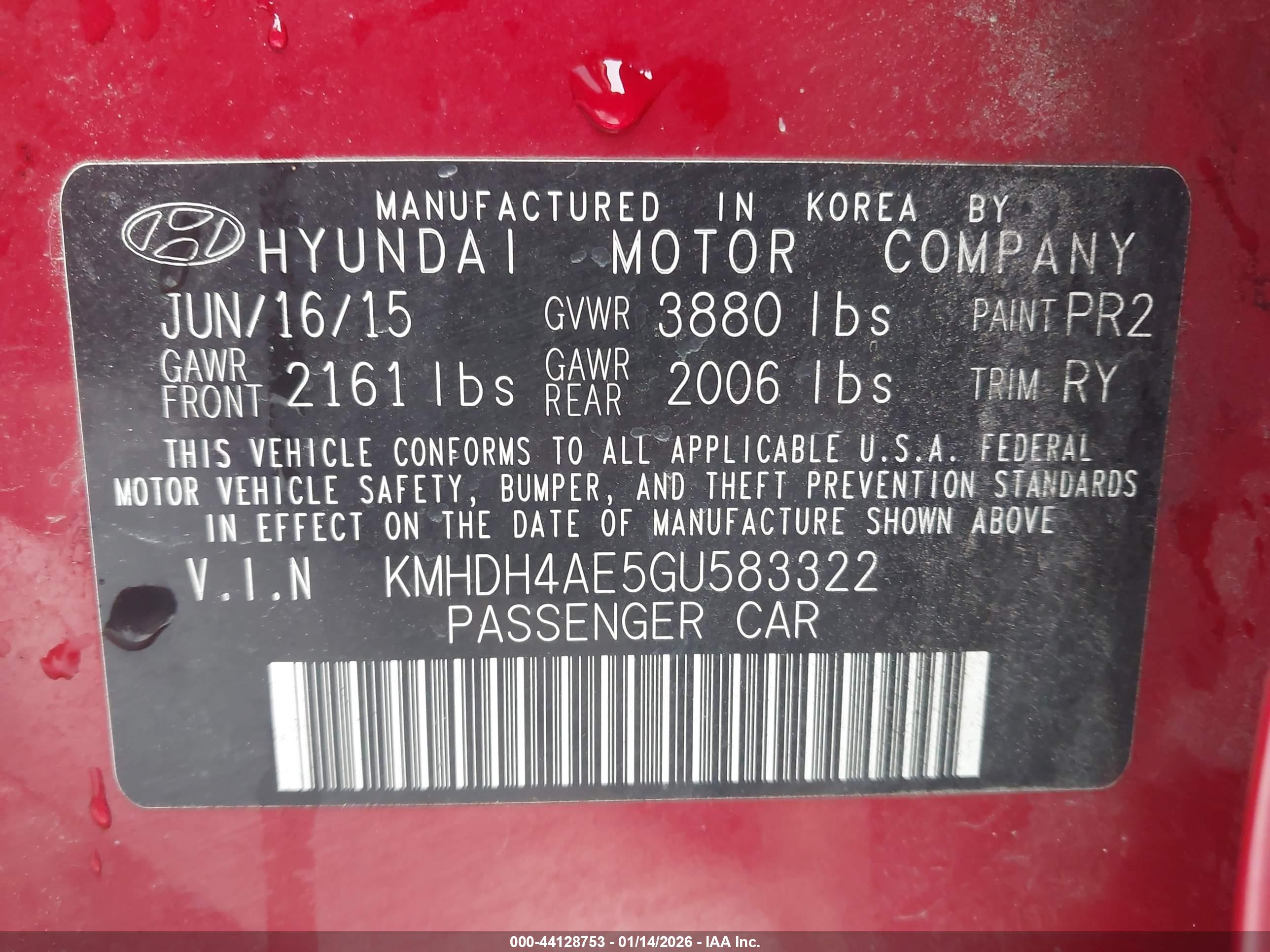 HYUNDAI ELANTRA image 9