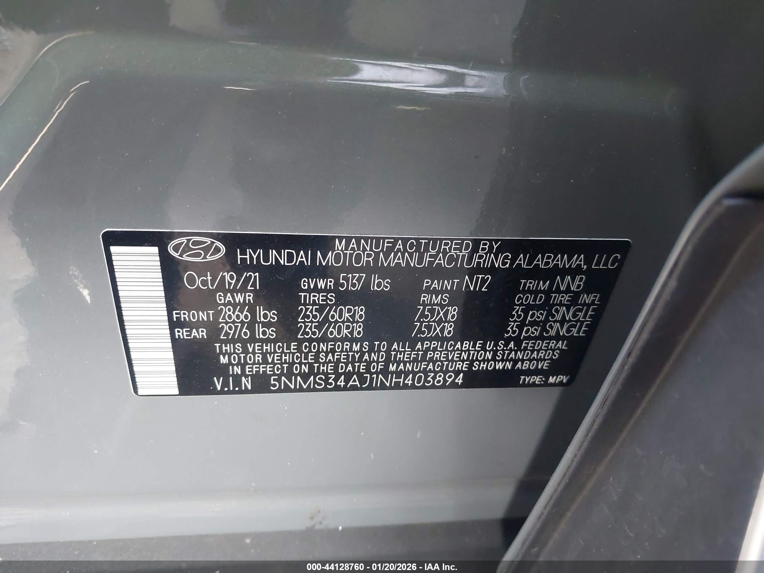 HYUNDAI SANTA image 9