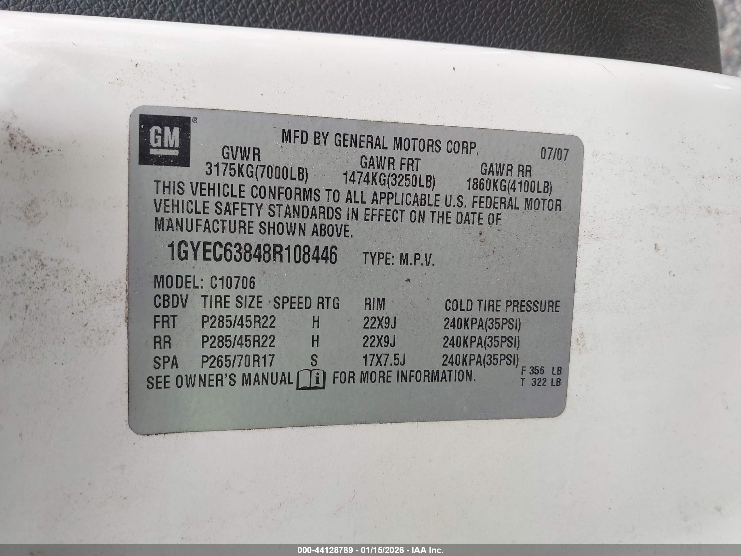 CADILLAC ESCALADE image 9