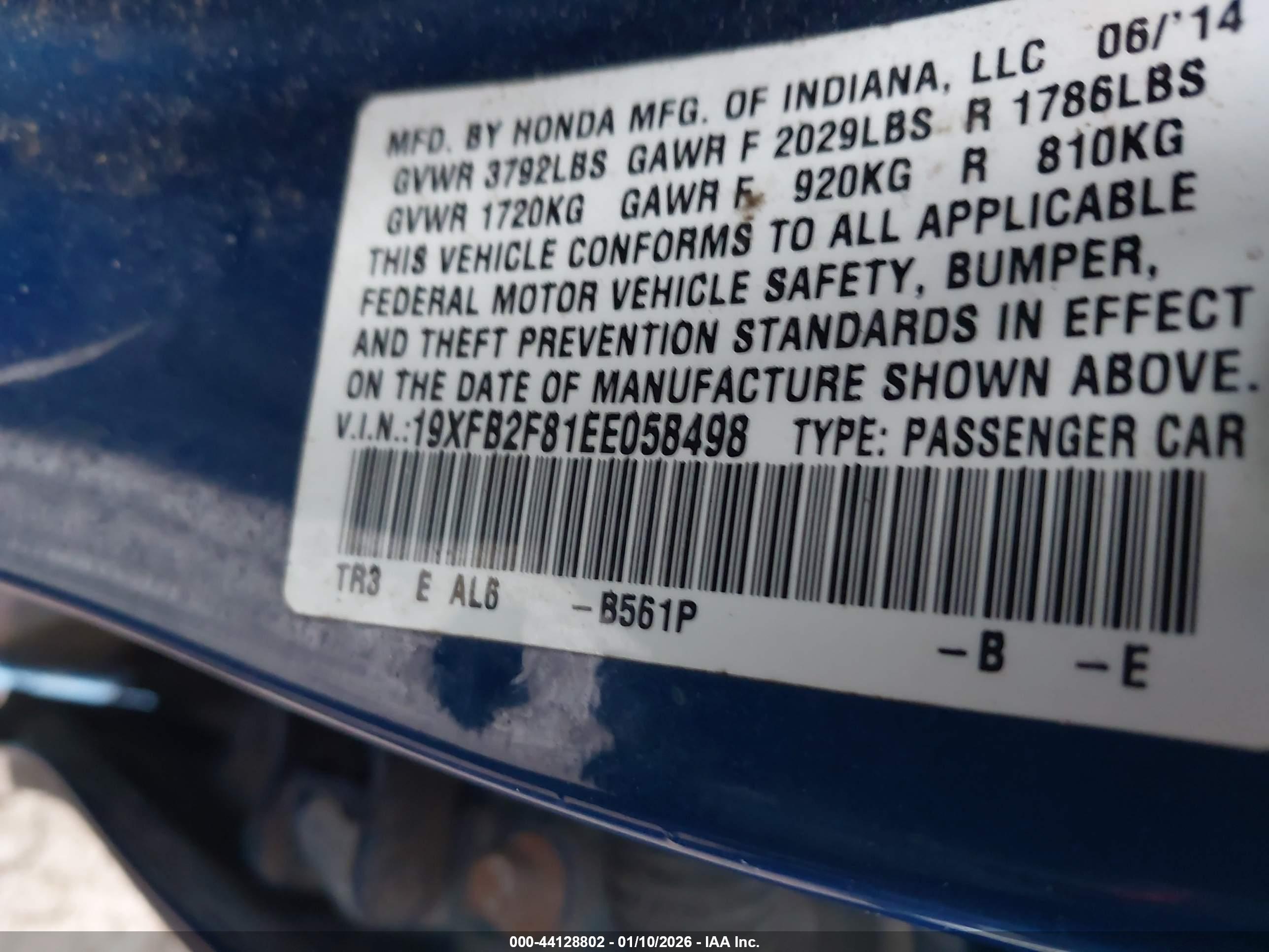 HONDA CIVIC image 9