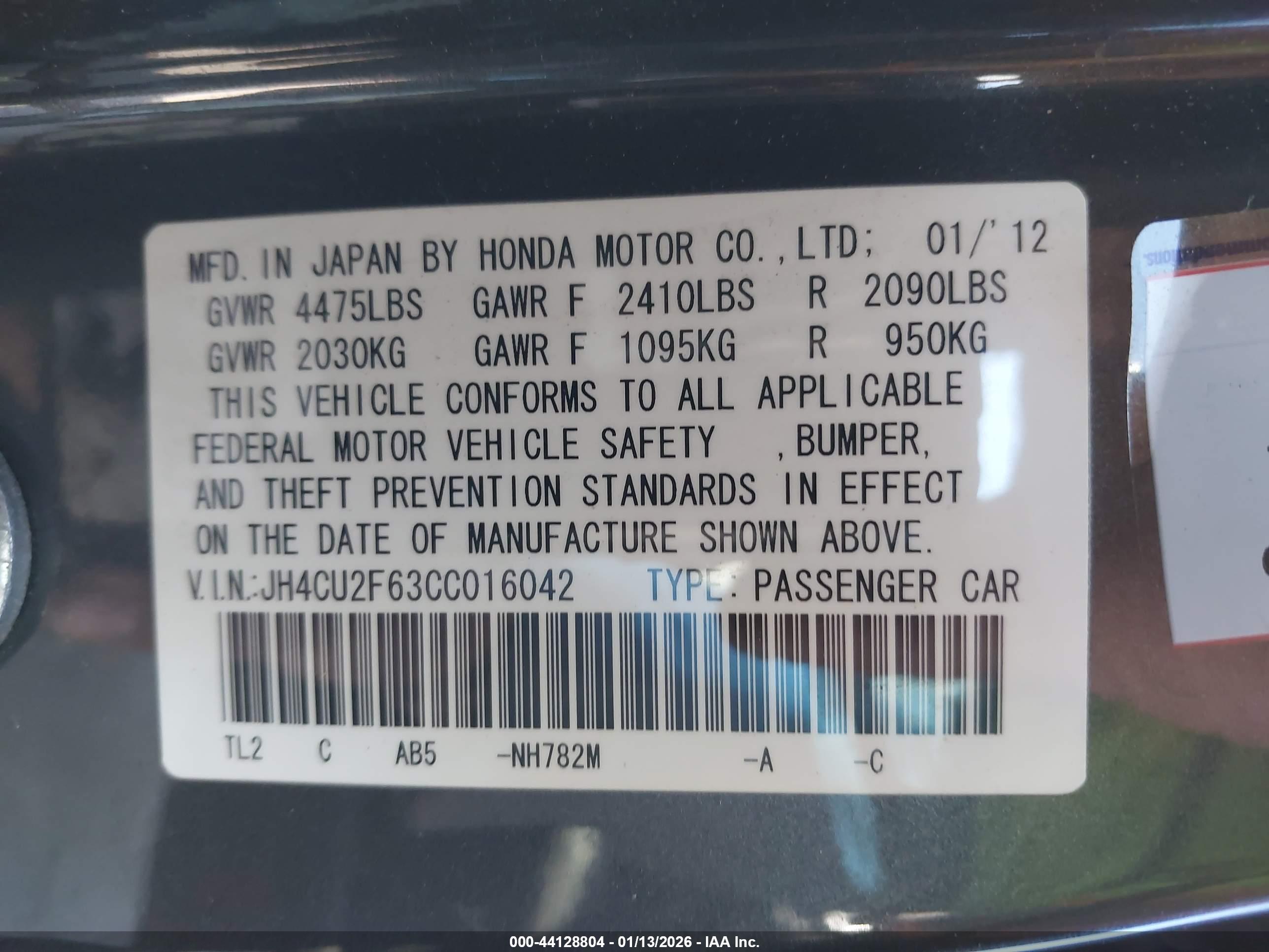 ACURA TSX image 9