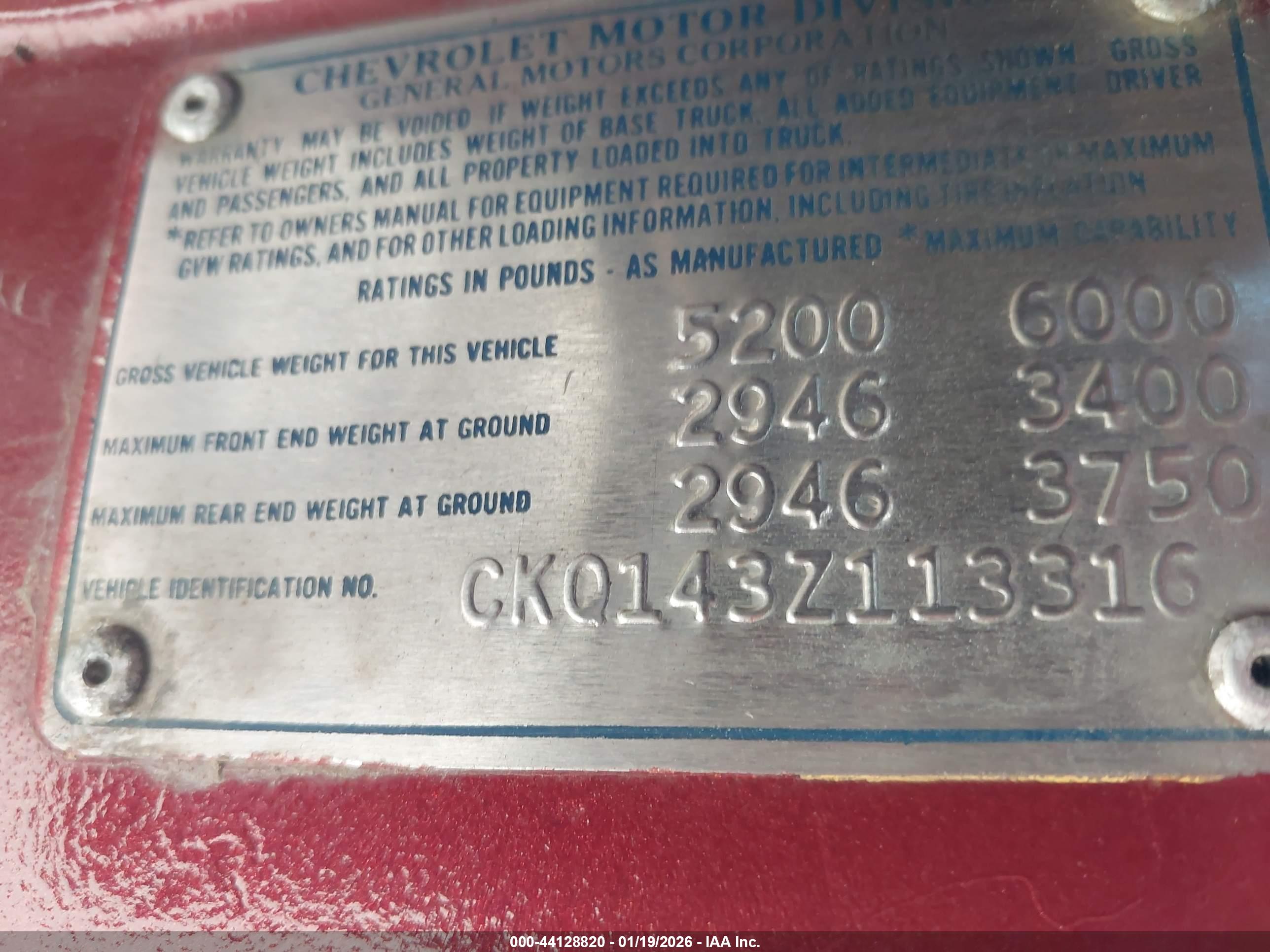 CHEV C10 image 9