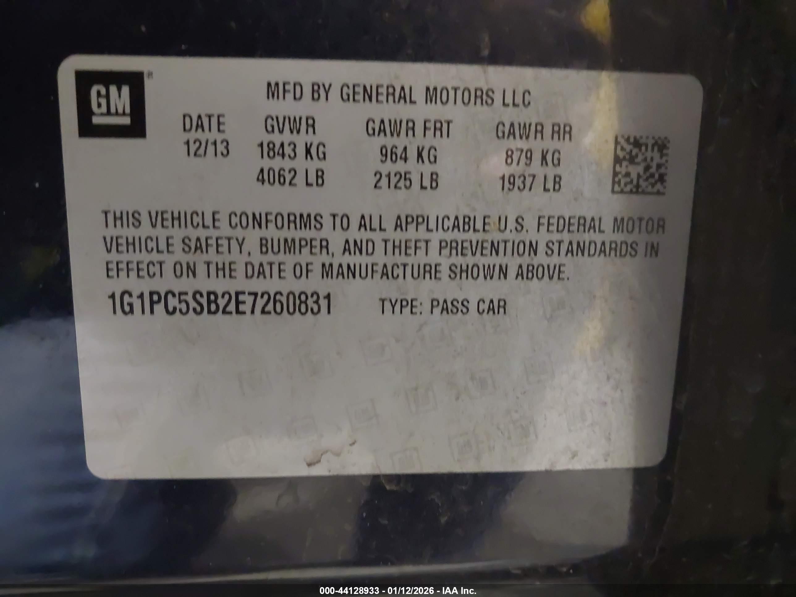 CHEVROLET CRUZE image 9