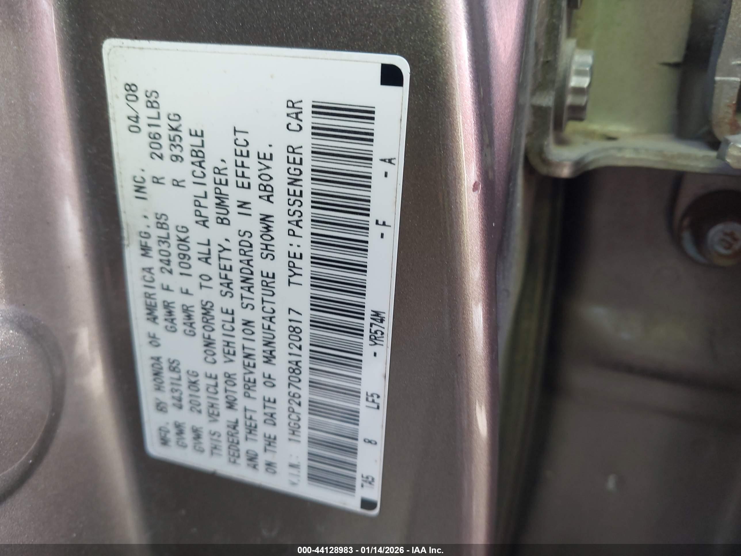 HONDA ACCORD image 9