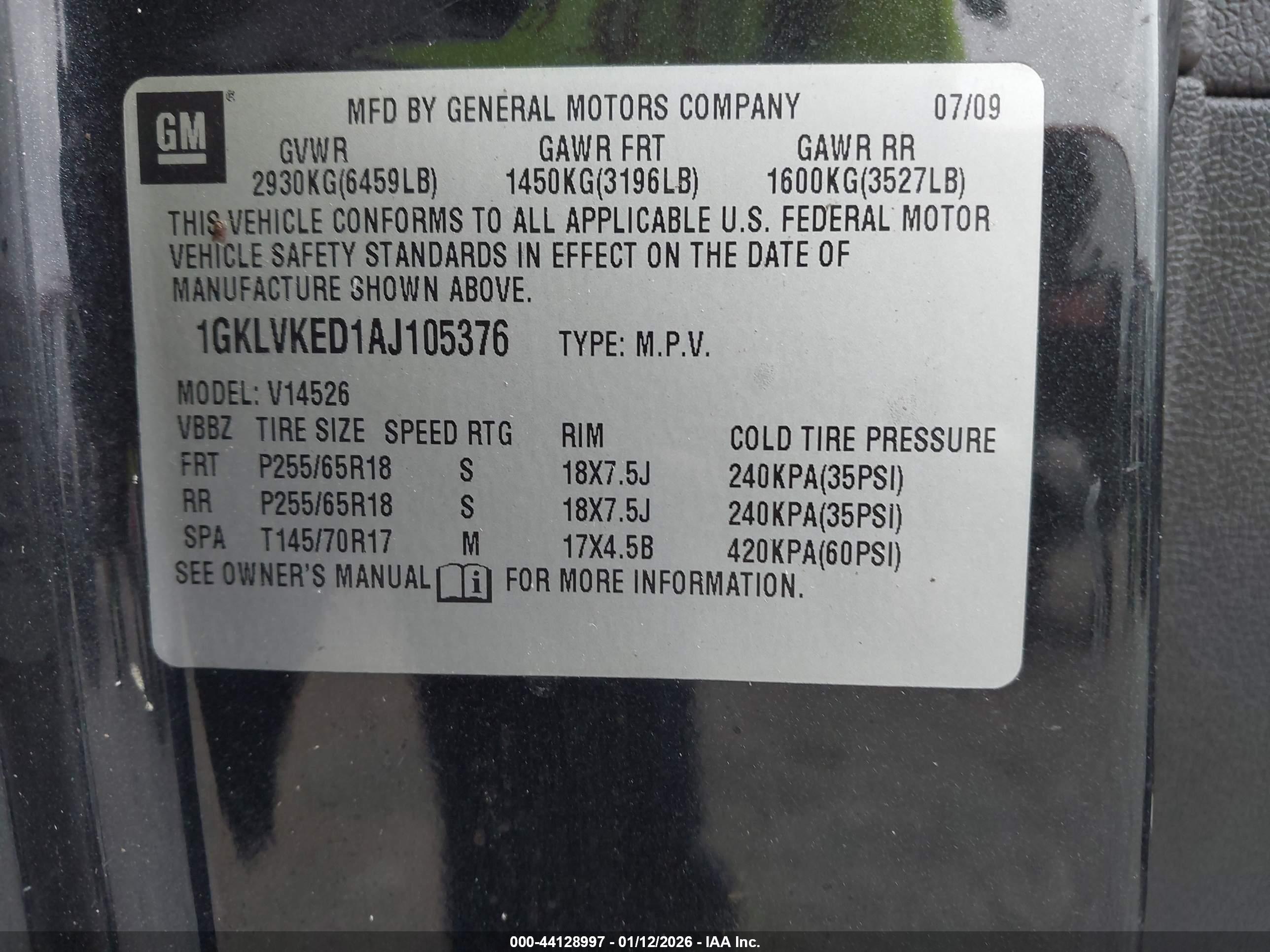 GMC ACADIA image 9