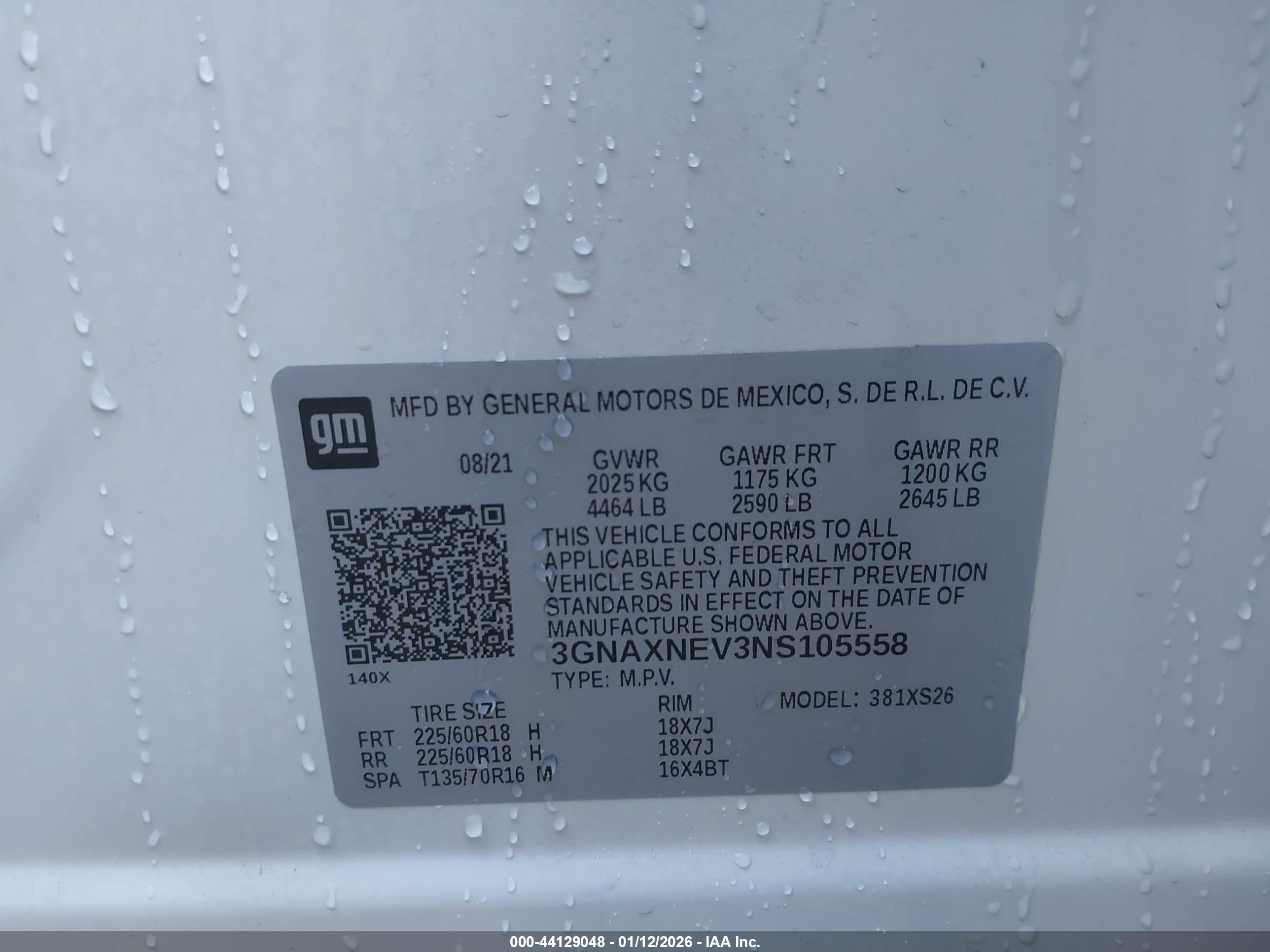 CHEVROLET EQUINOX image 9