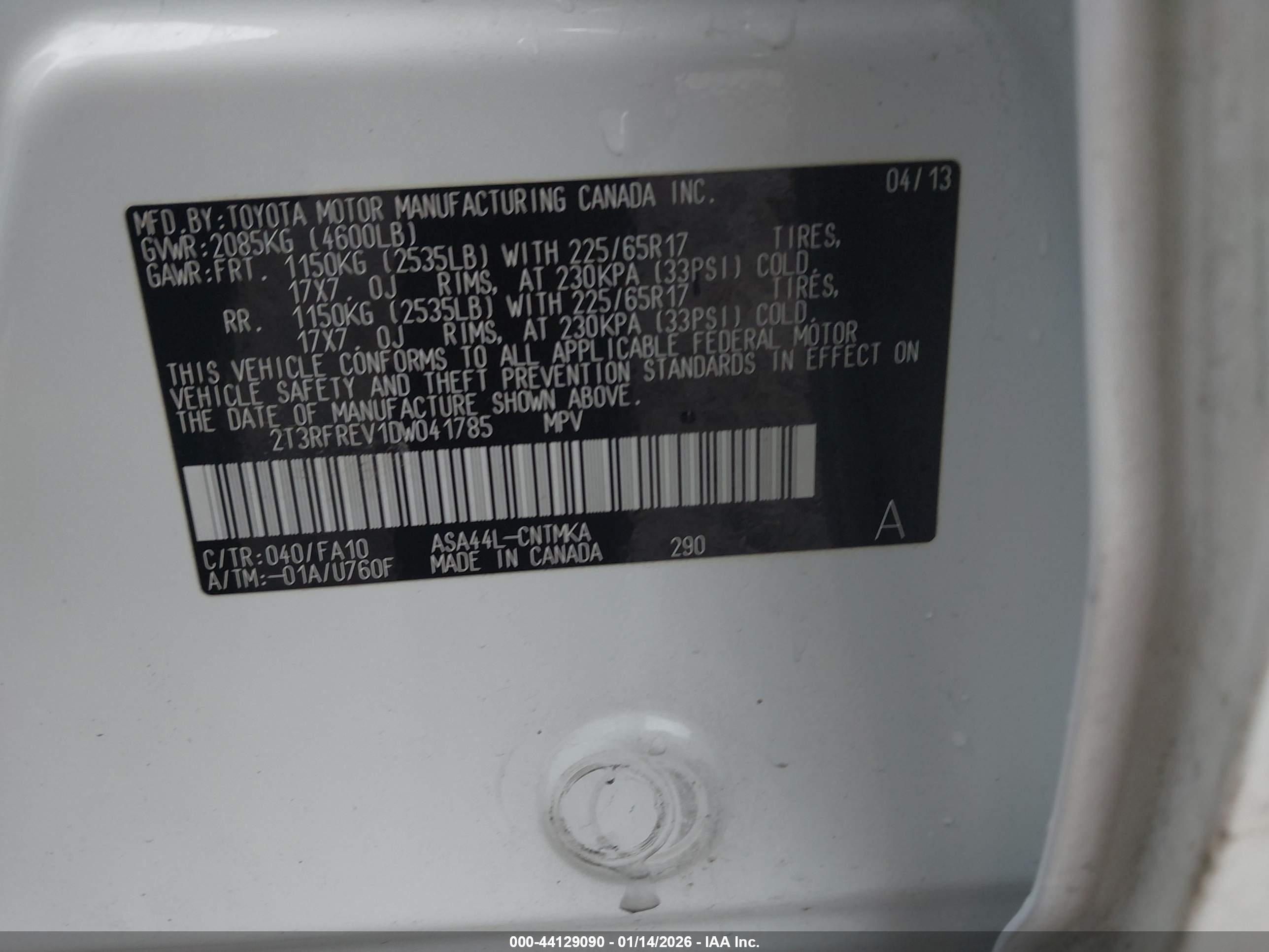 TOYOTA RAV4 image 9