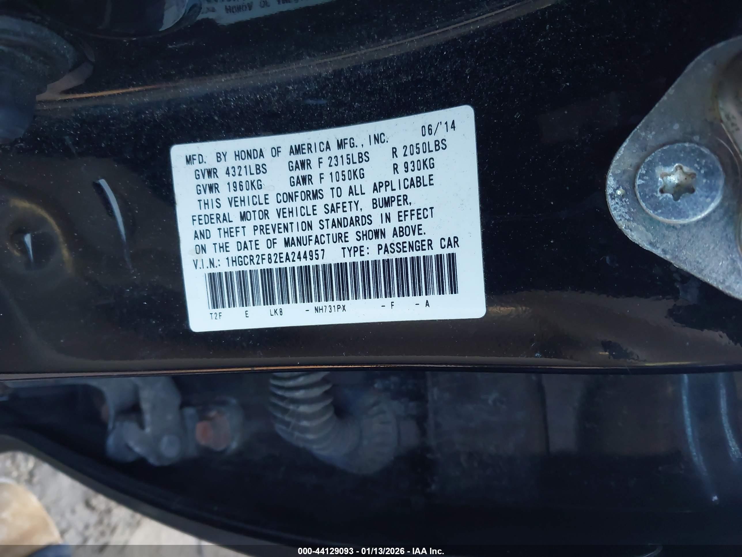 HONDA ACCORD image 9