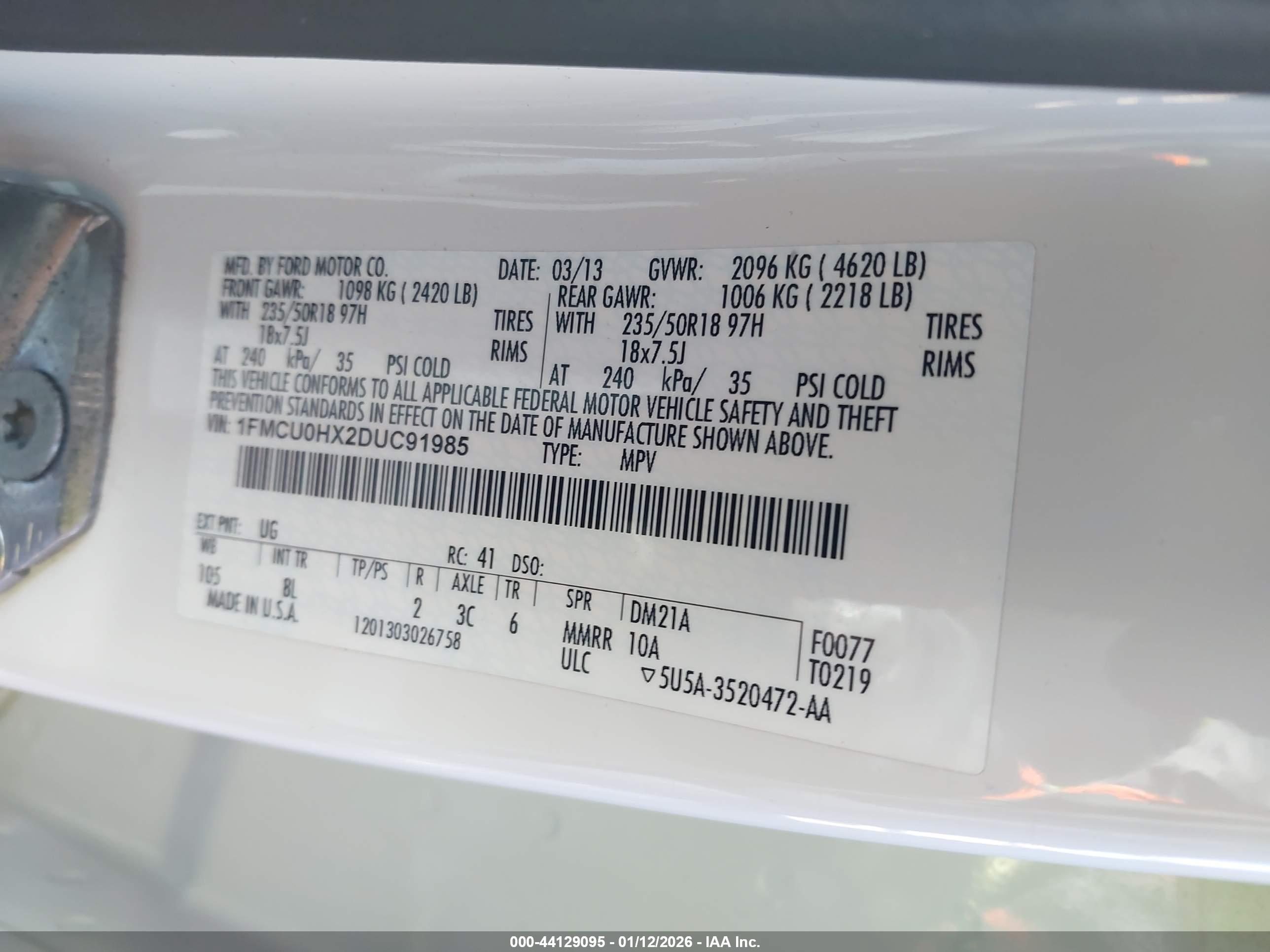 FORD ESCAPE image 9