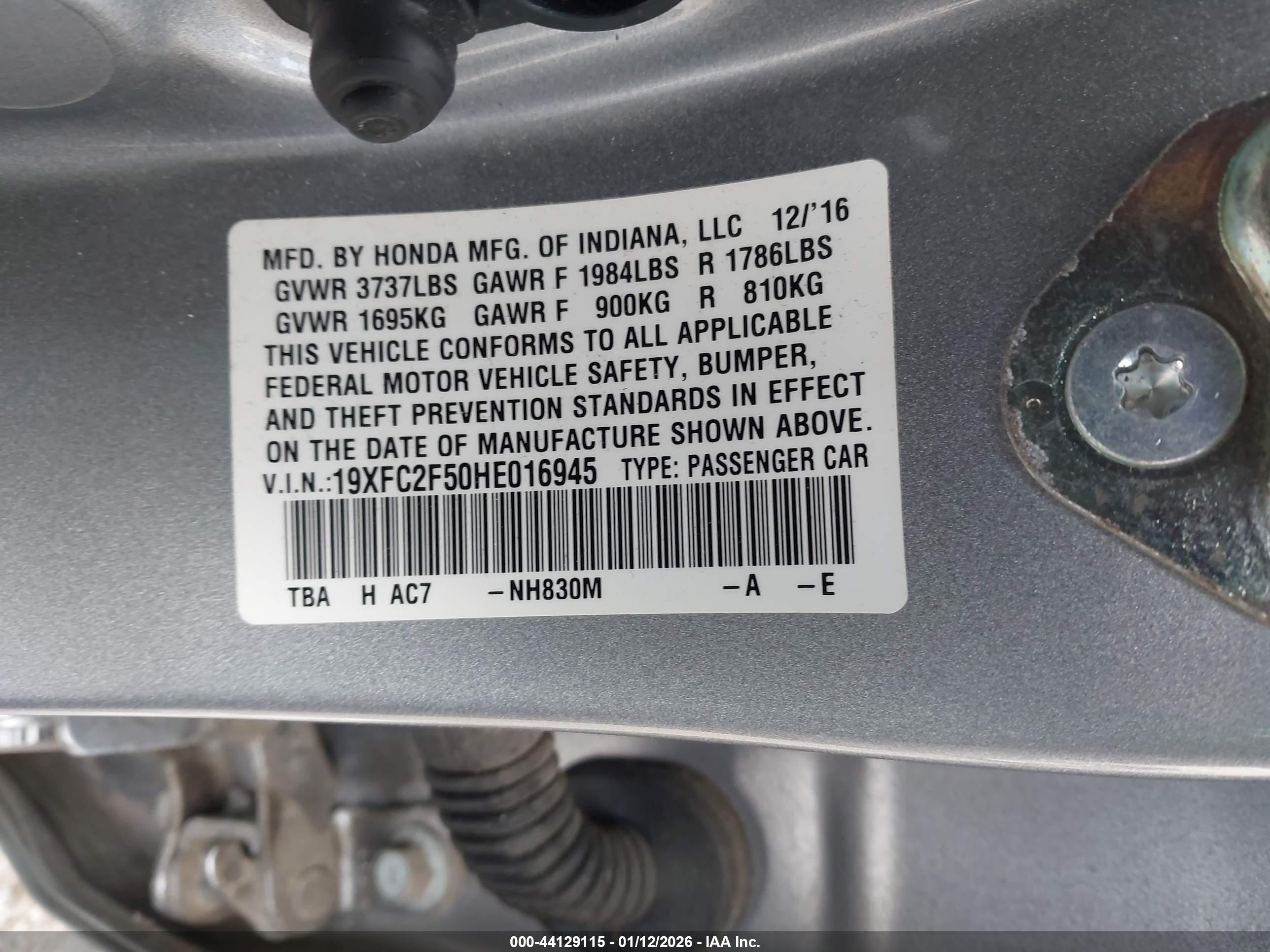 HONDA CIVIC image 9