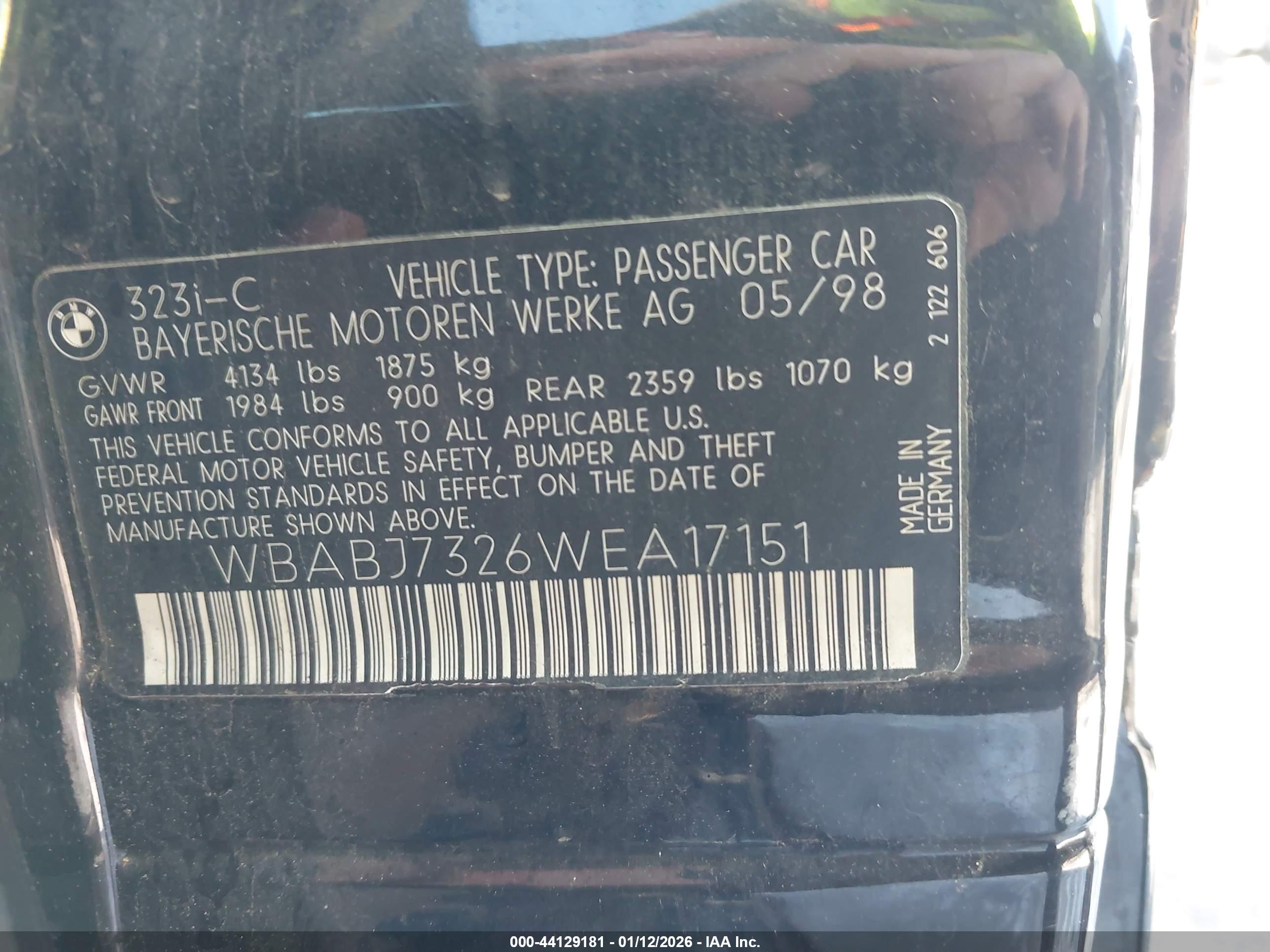 BMW 323IC image 9