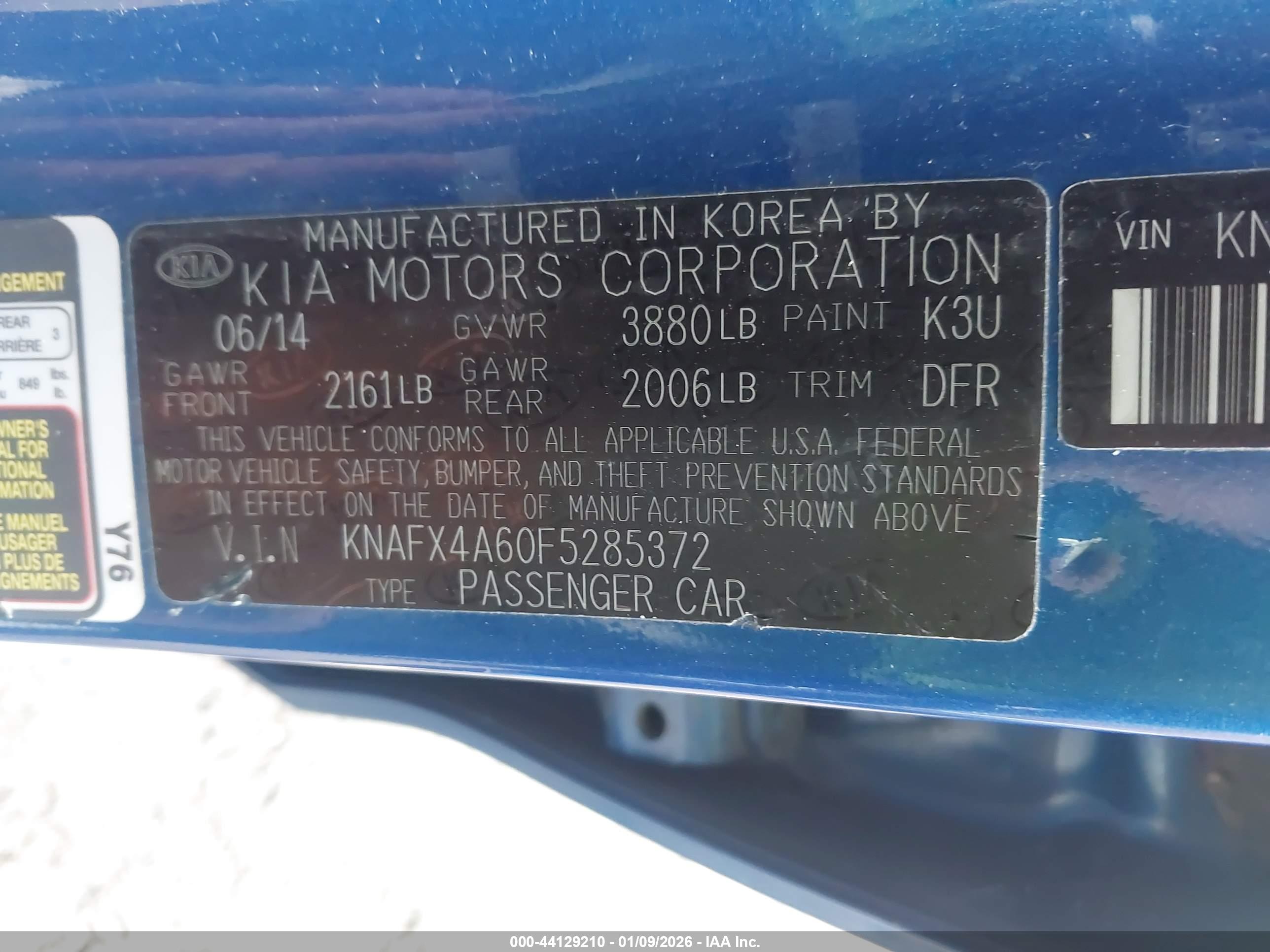 KIA FORTE image 9