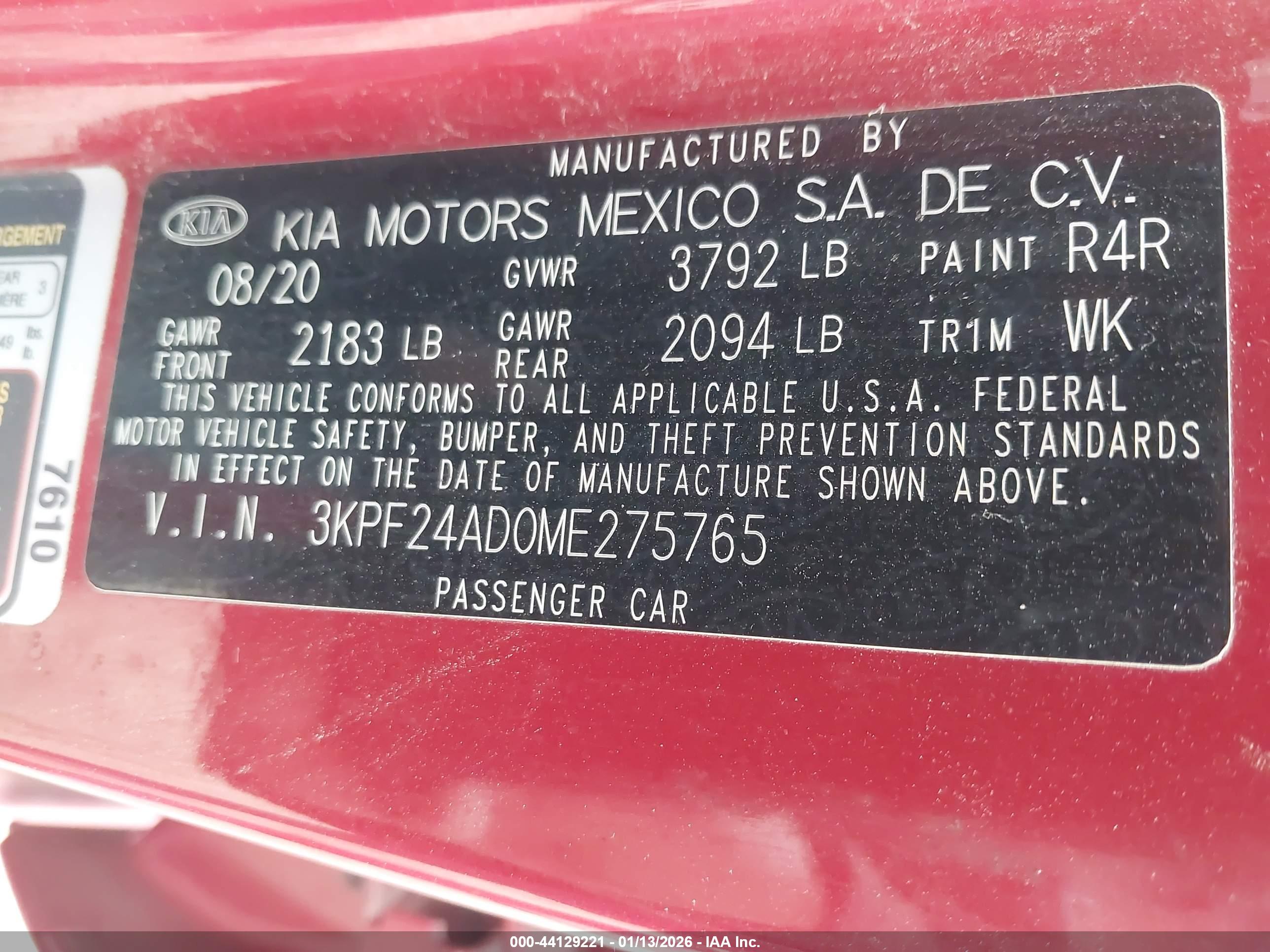 KIA FORTE image 9