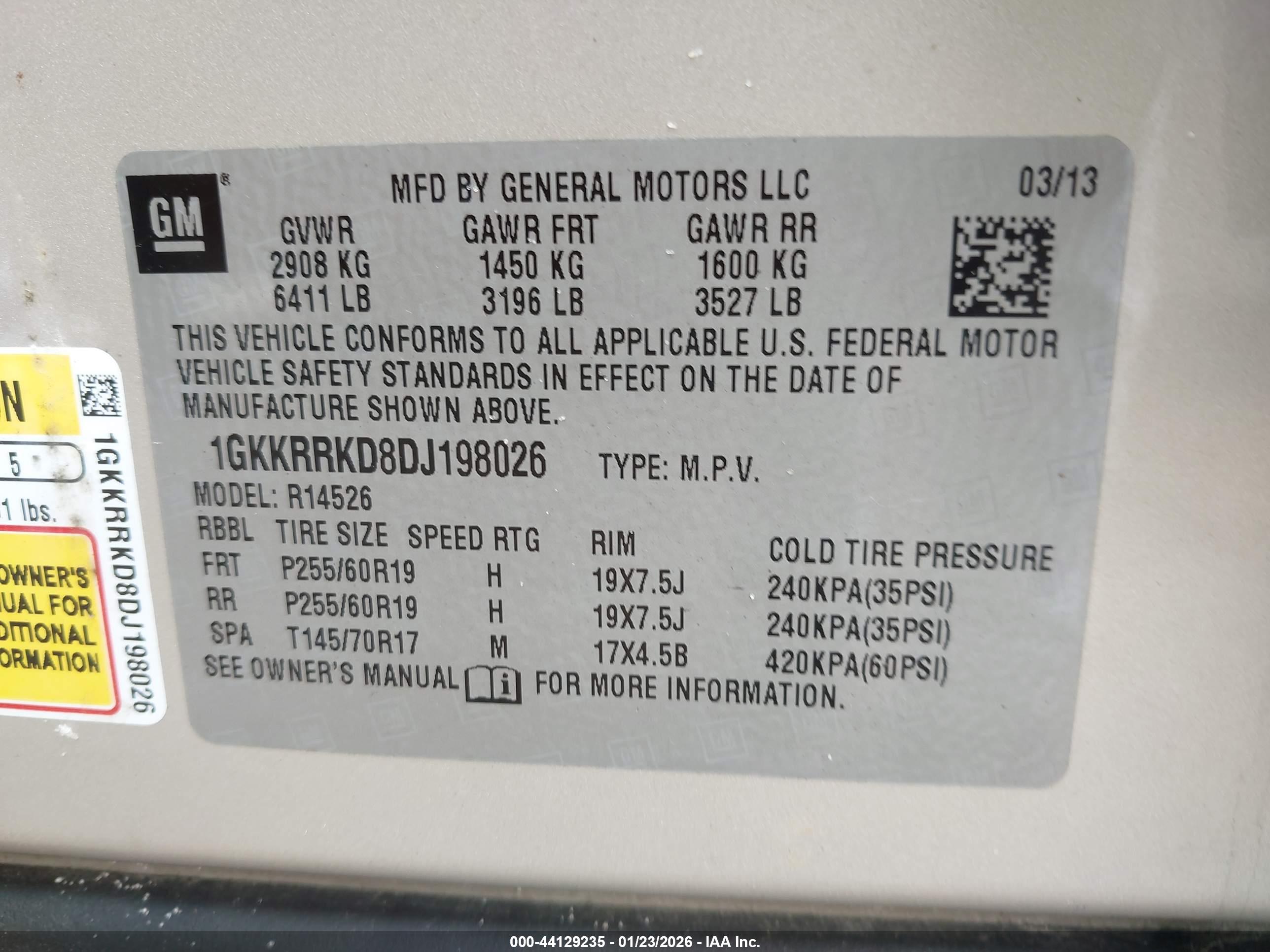 GMC ACADIA image 9