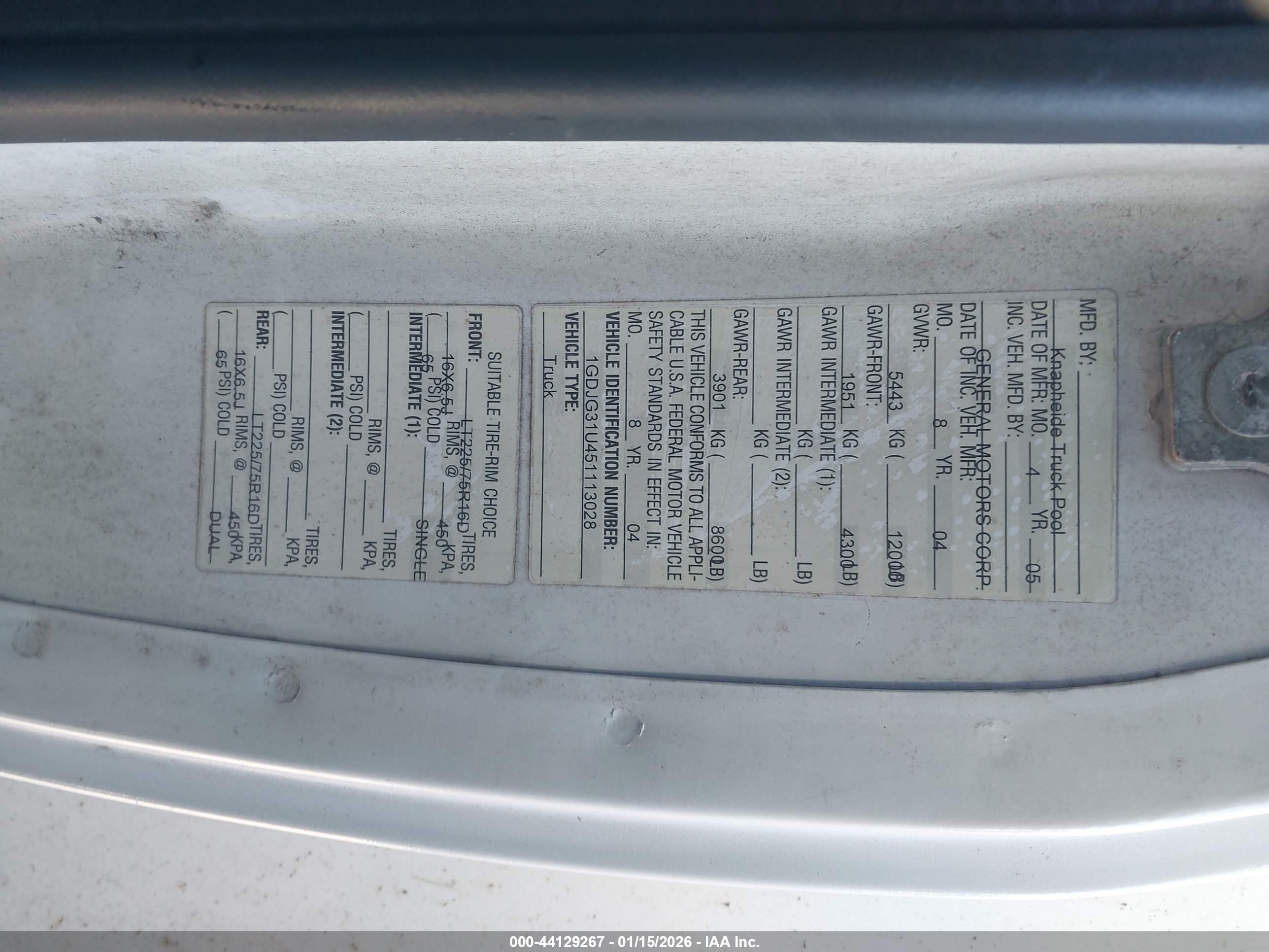 GMC SAVANA image 9