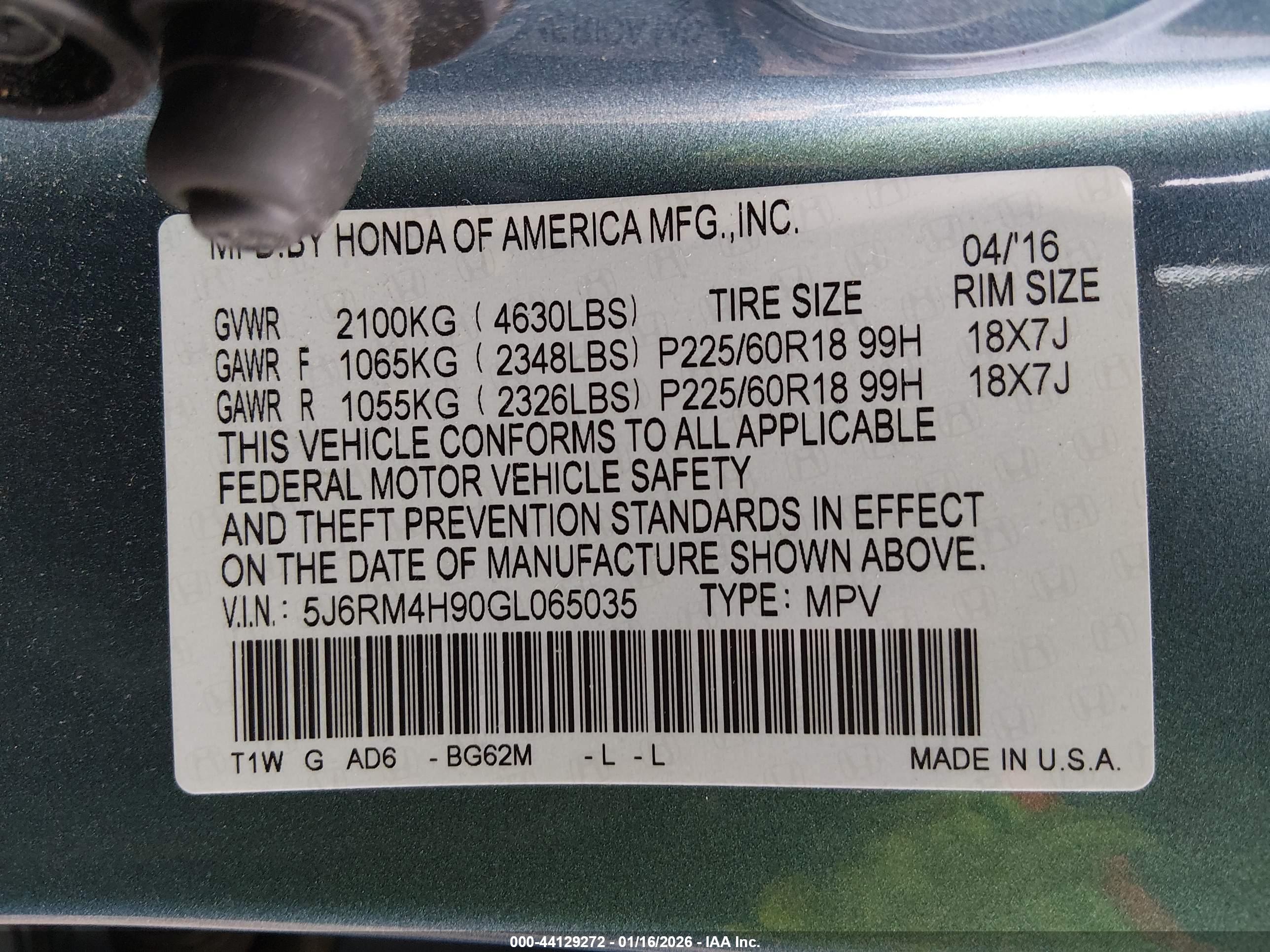HONDA CR-V image 9