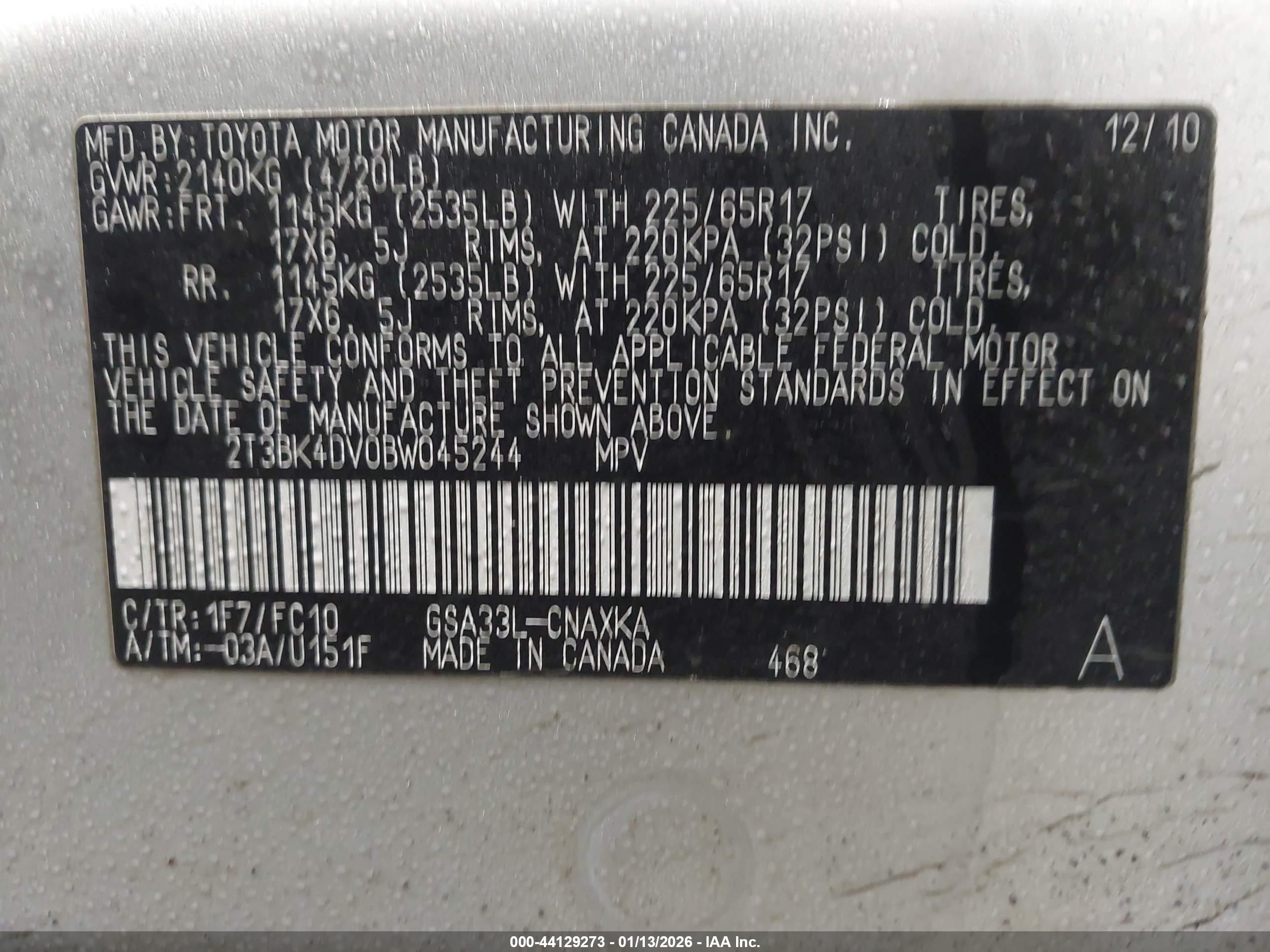 TOYOTA RAV4 image 9