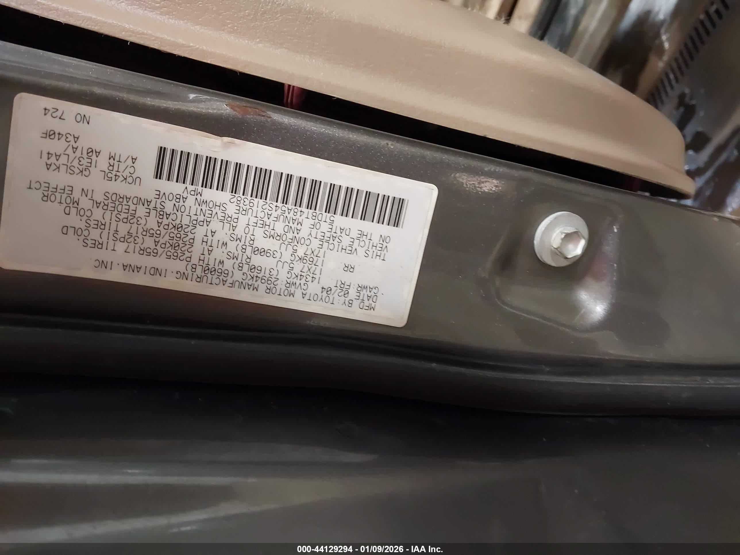 TOYOTA SEQUOIA image 9