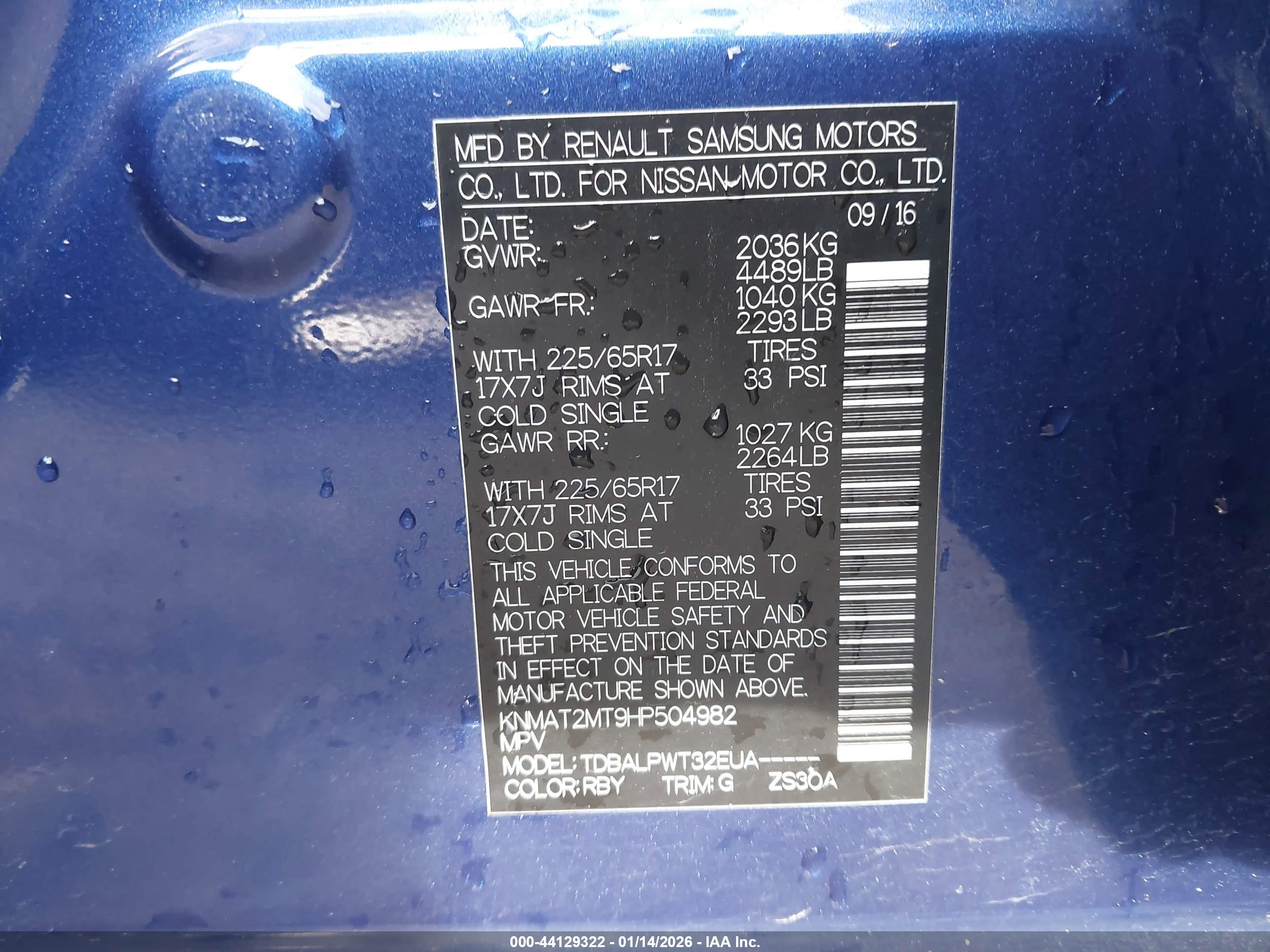 NISSAN ROGUE image 9