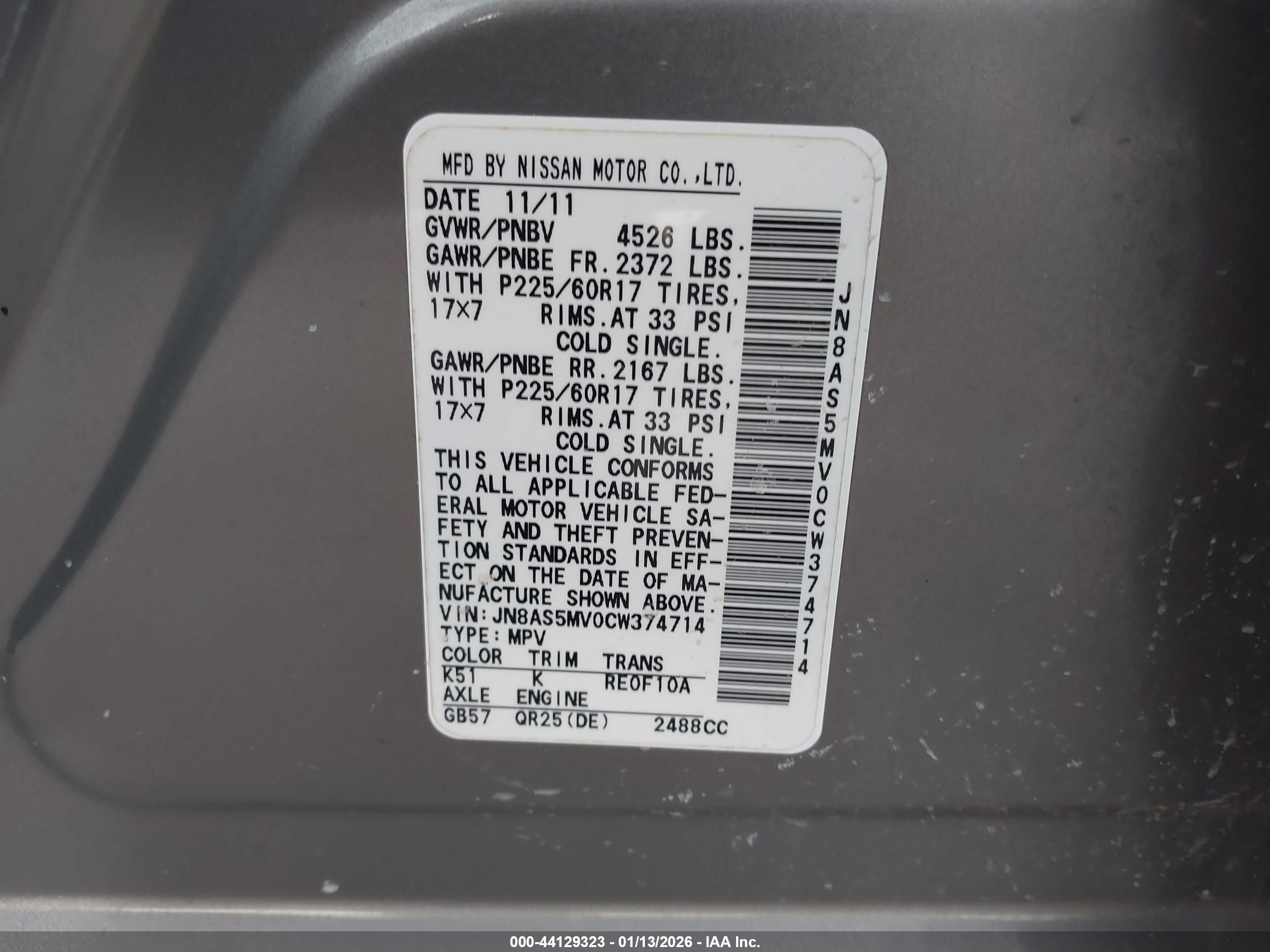 NISSAN ROGUE image 9