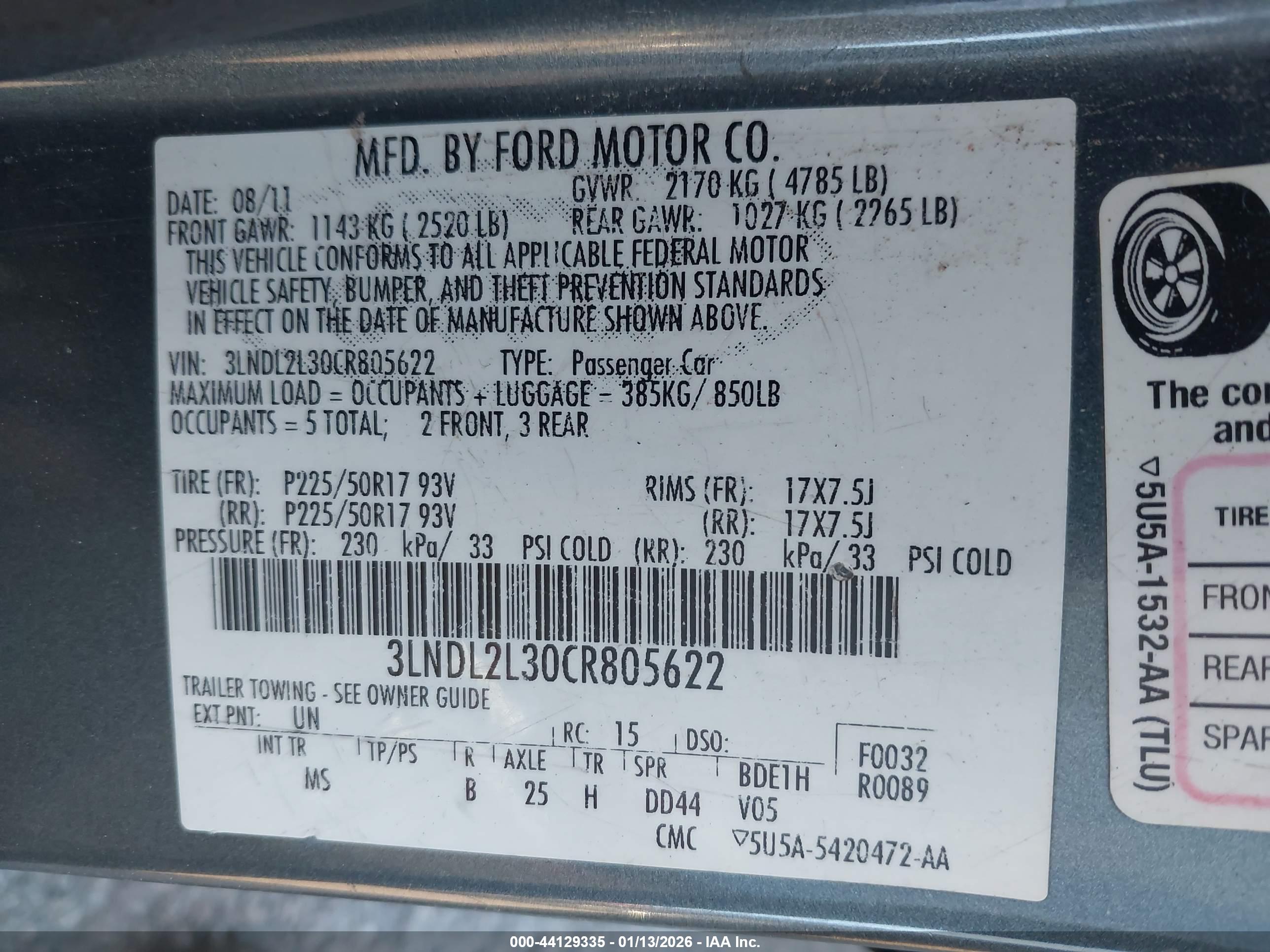 LINCOLN MKZ image 9