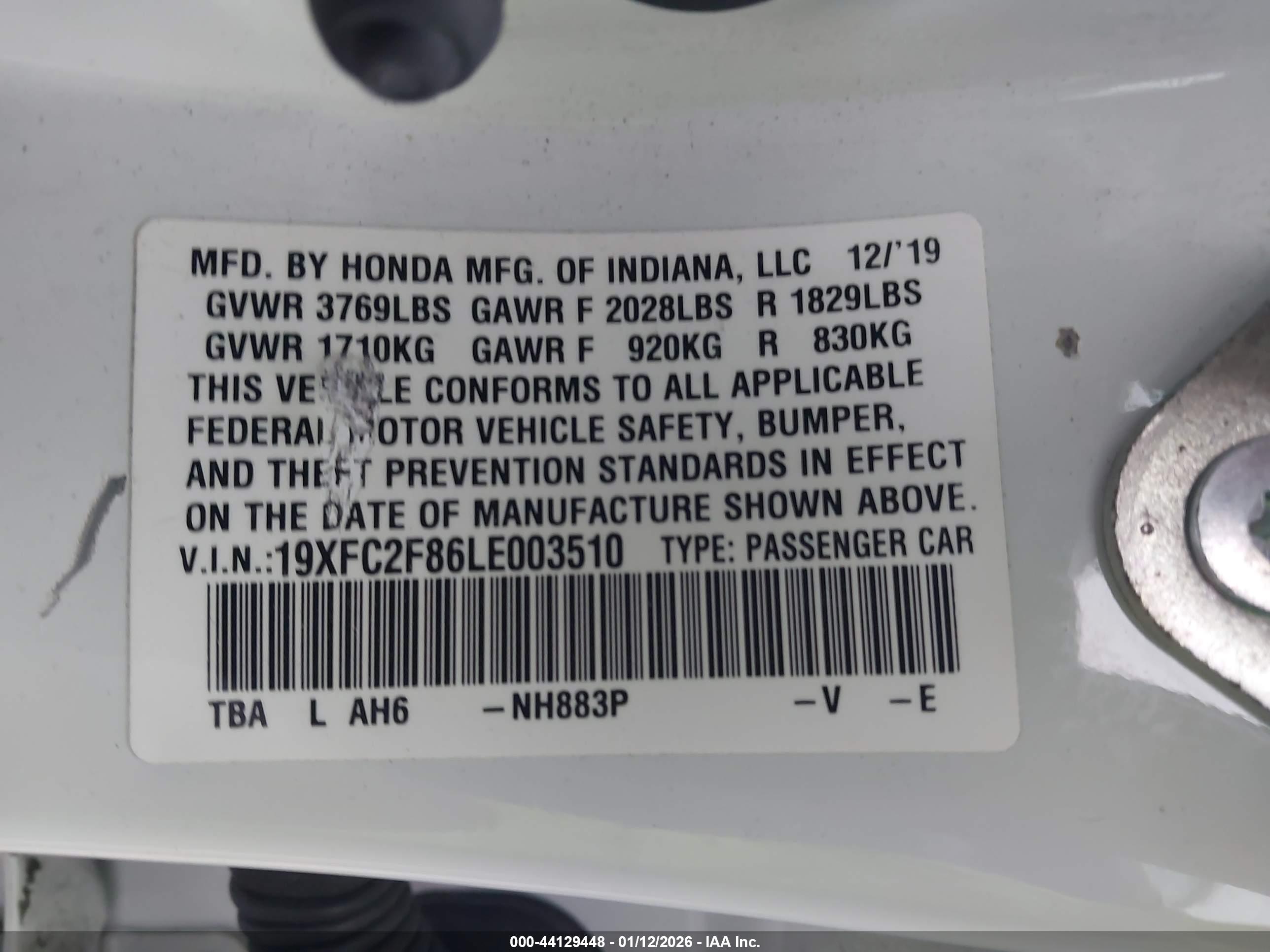 HONDA CIVIC image 9