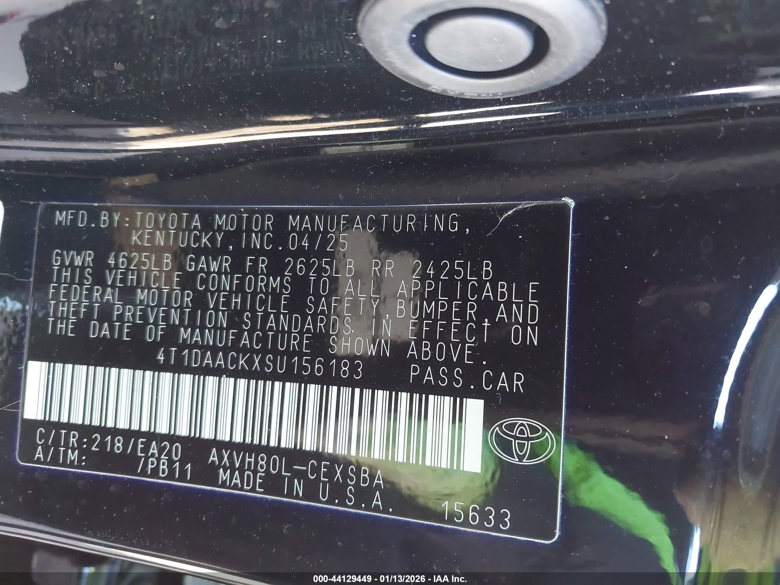 TOYOTA CAMRY image 9