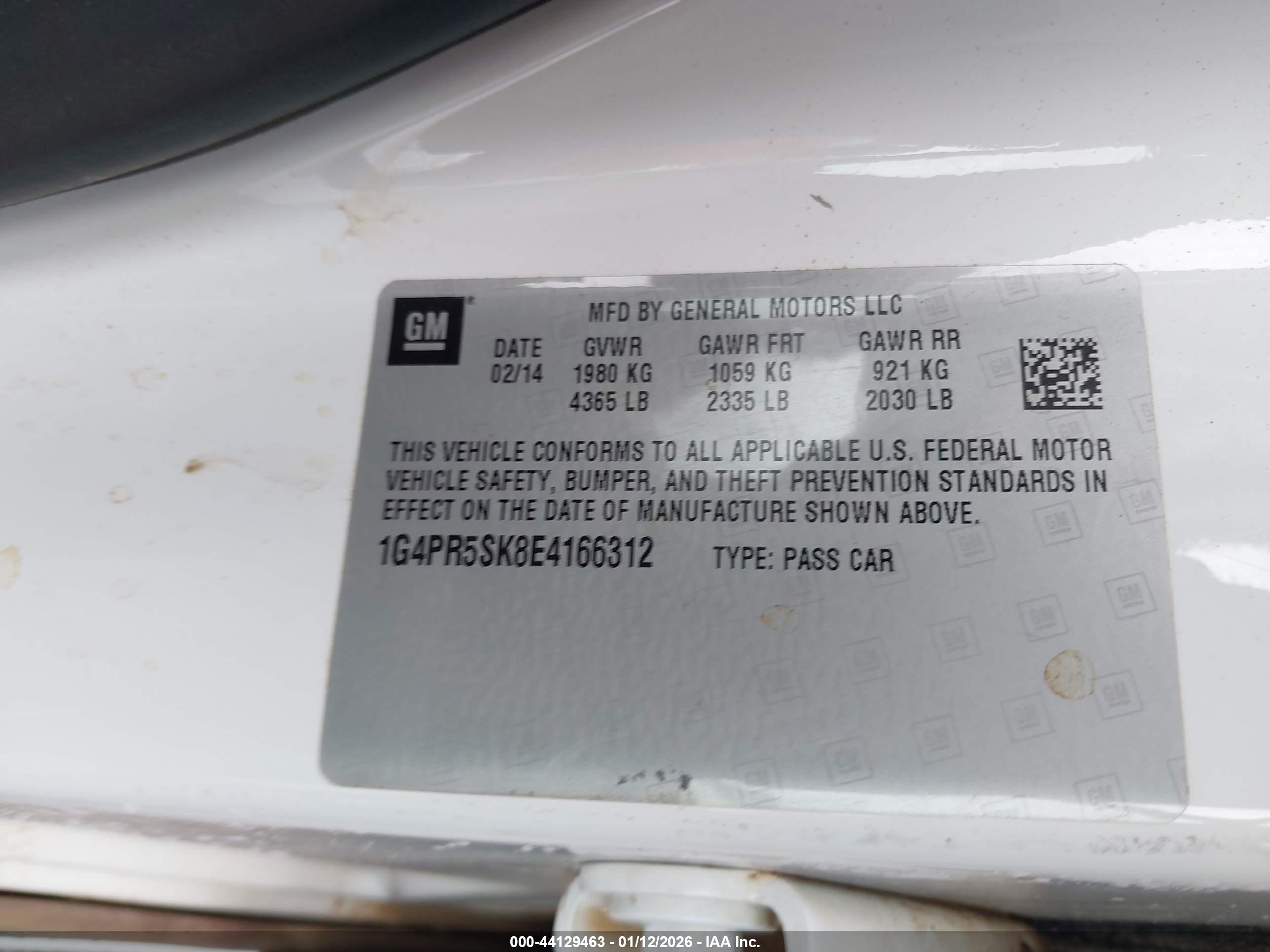 BUICK VERANO image 9
