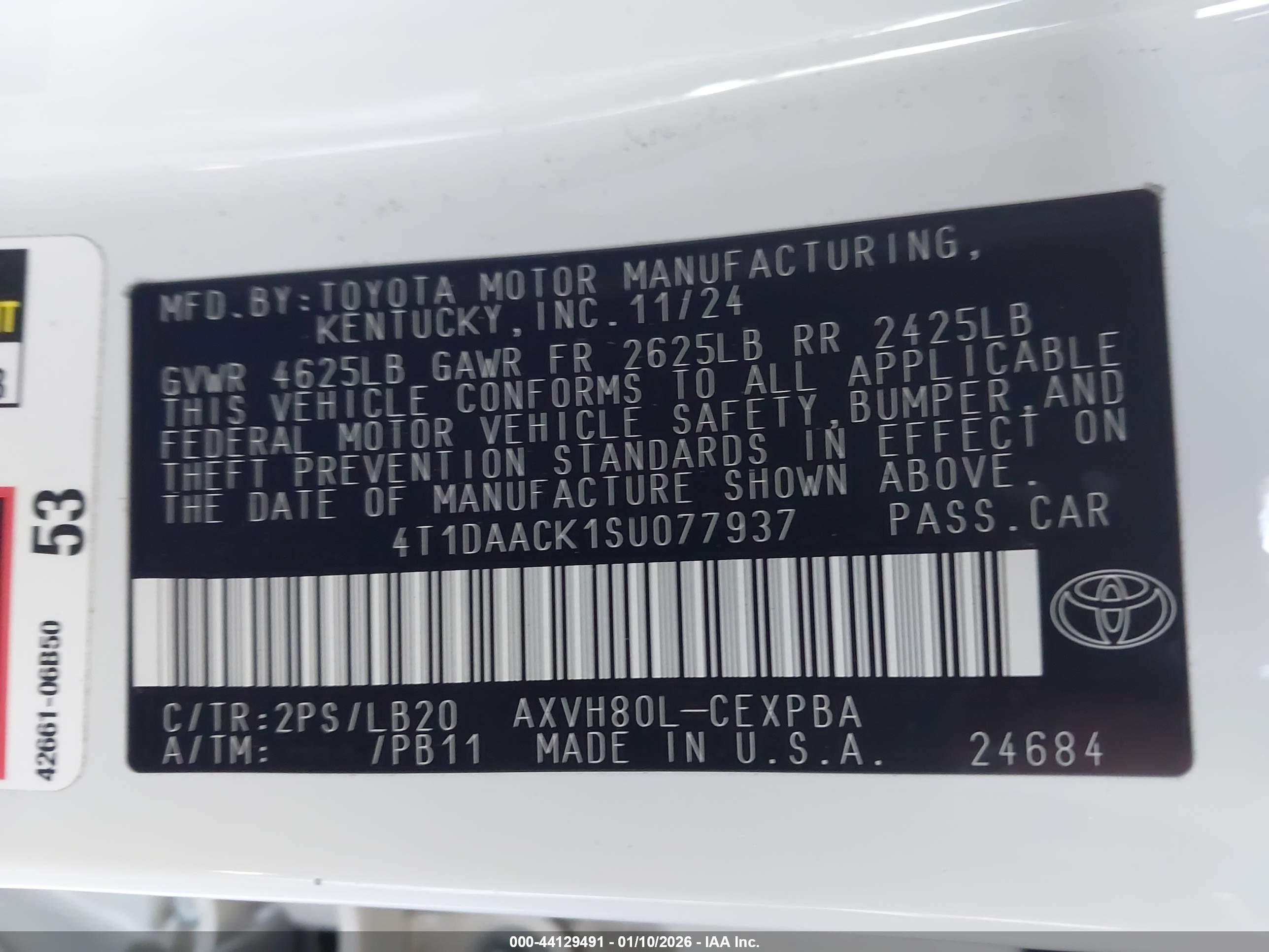 TOYOTA CAMRY image 9