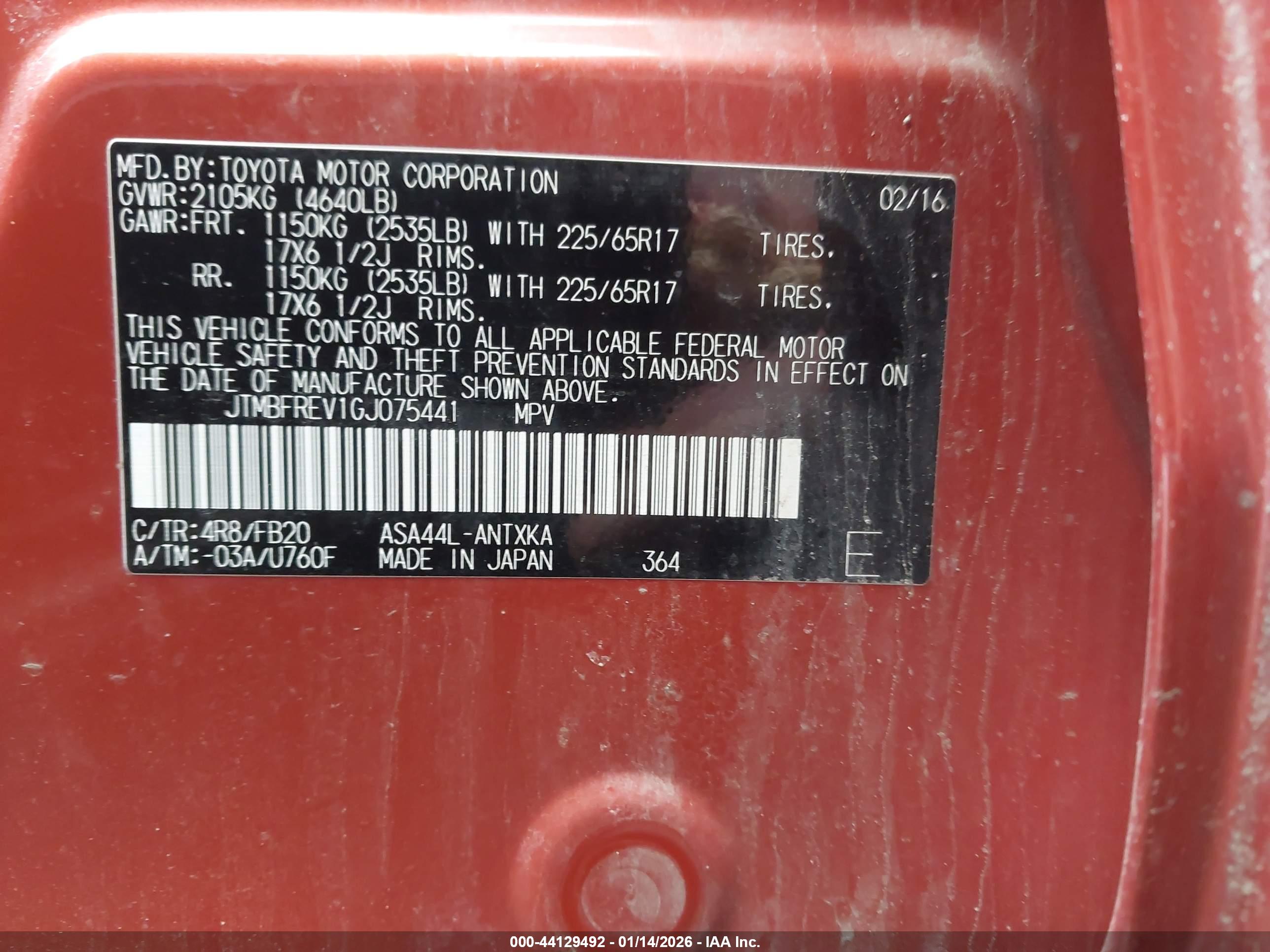 TOYOTA RAV4 image 9