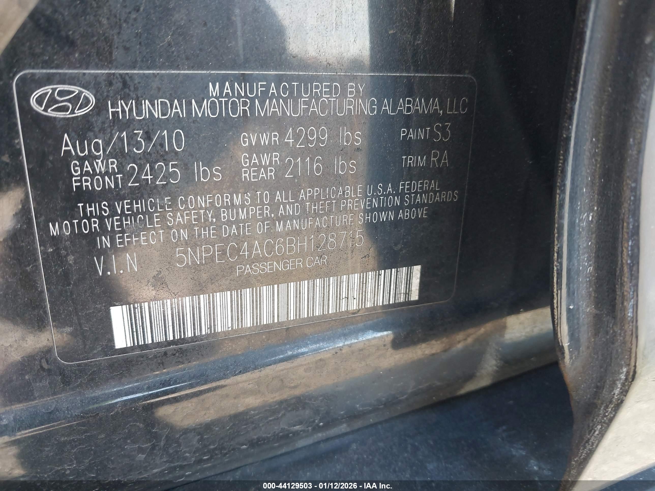 HYUNDAI SONATA image 9