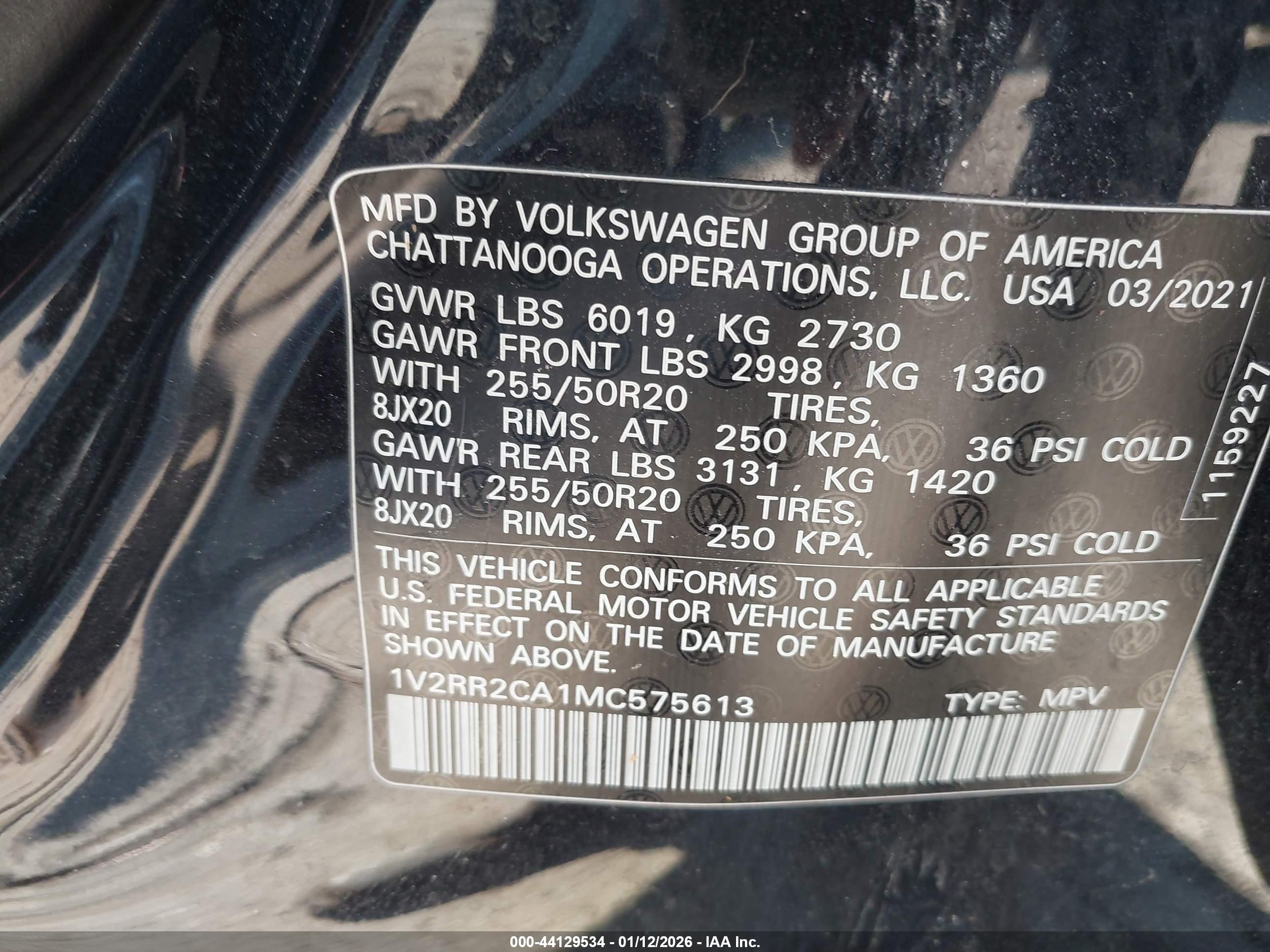 VOLKSWAGEN ATLAS image 9
