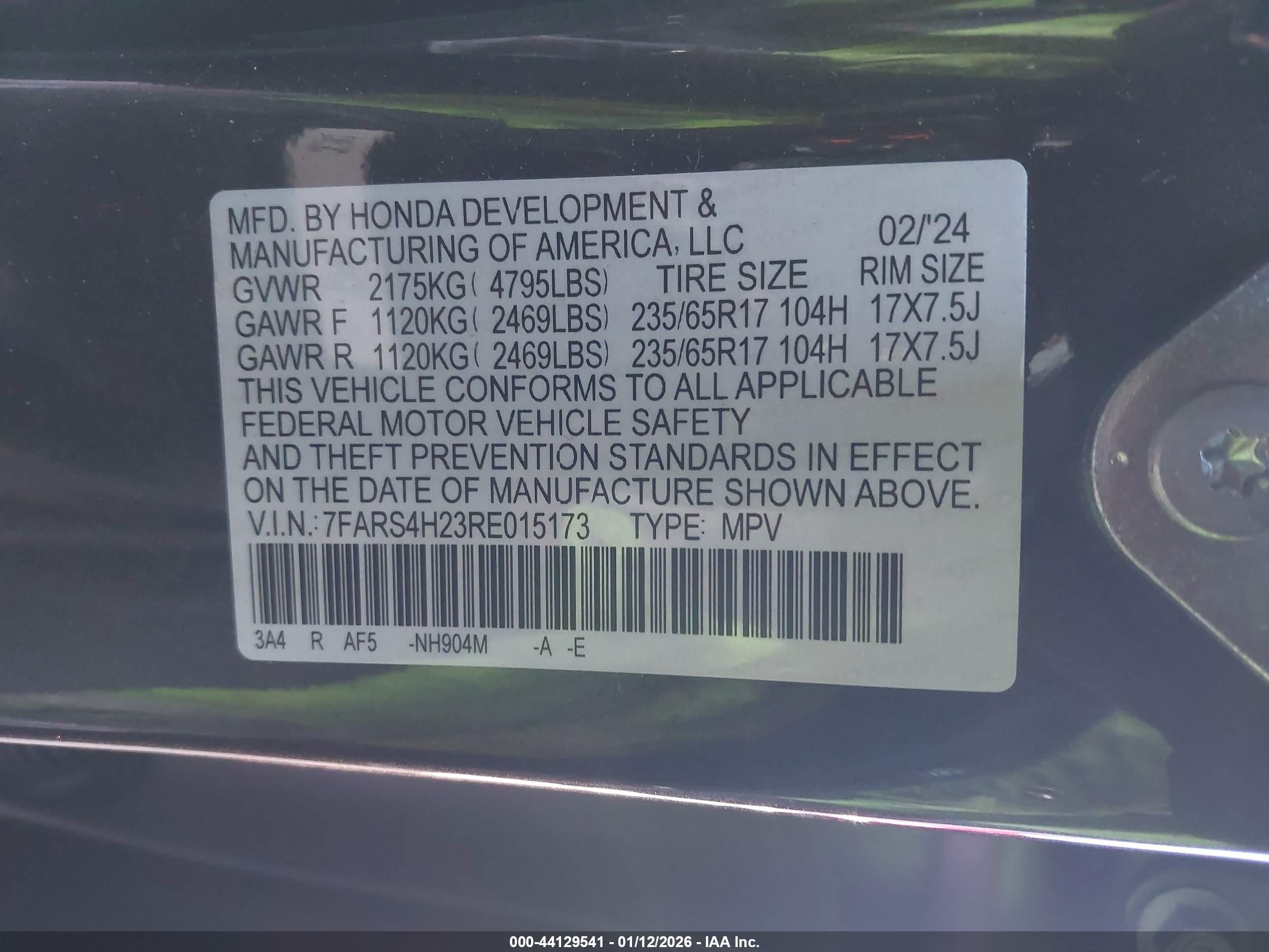 HONDA CR-V image 9