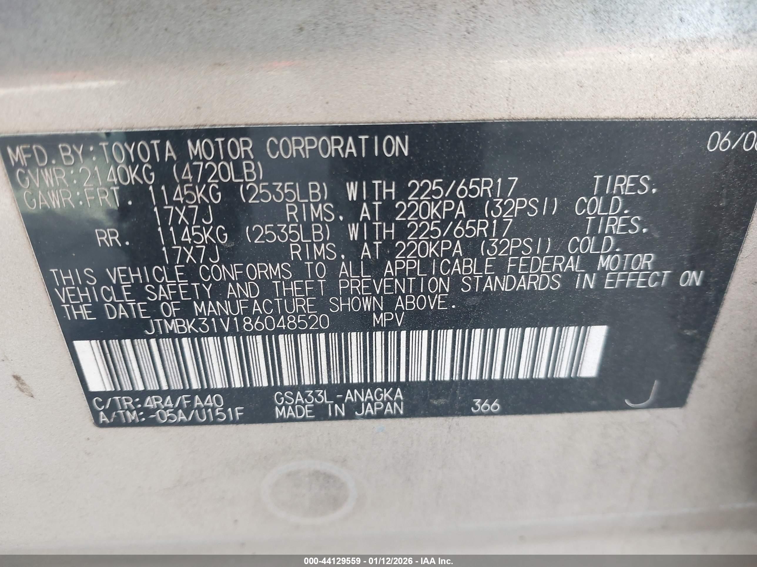 TOYOTA RAV4 image 9