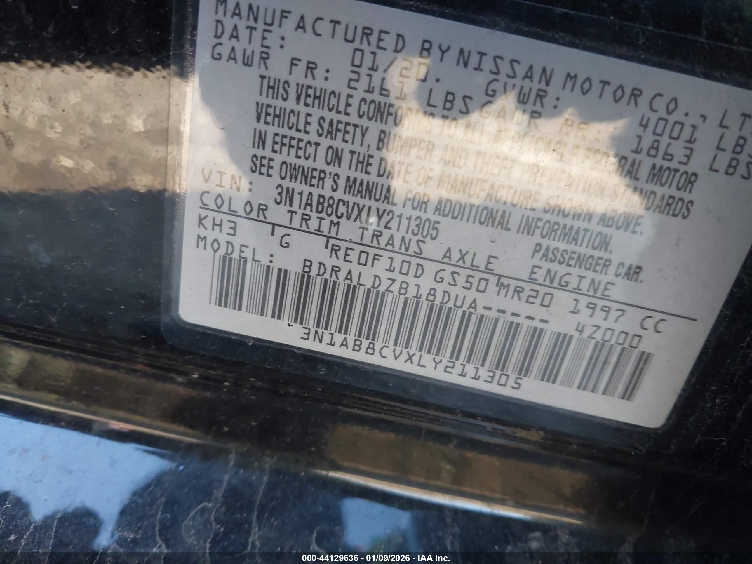 NISSAN SENTRA image 9