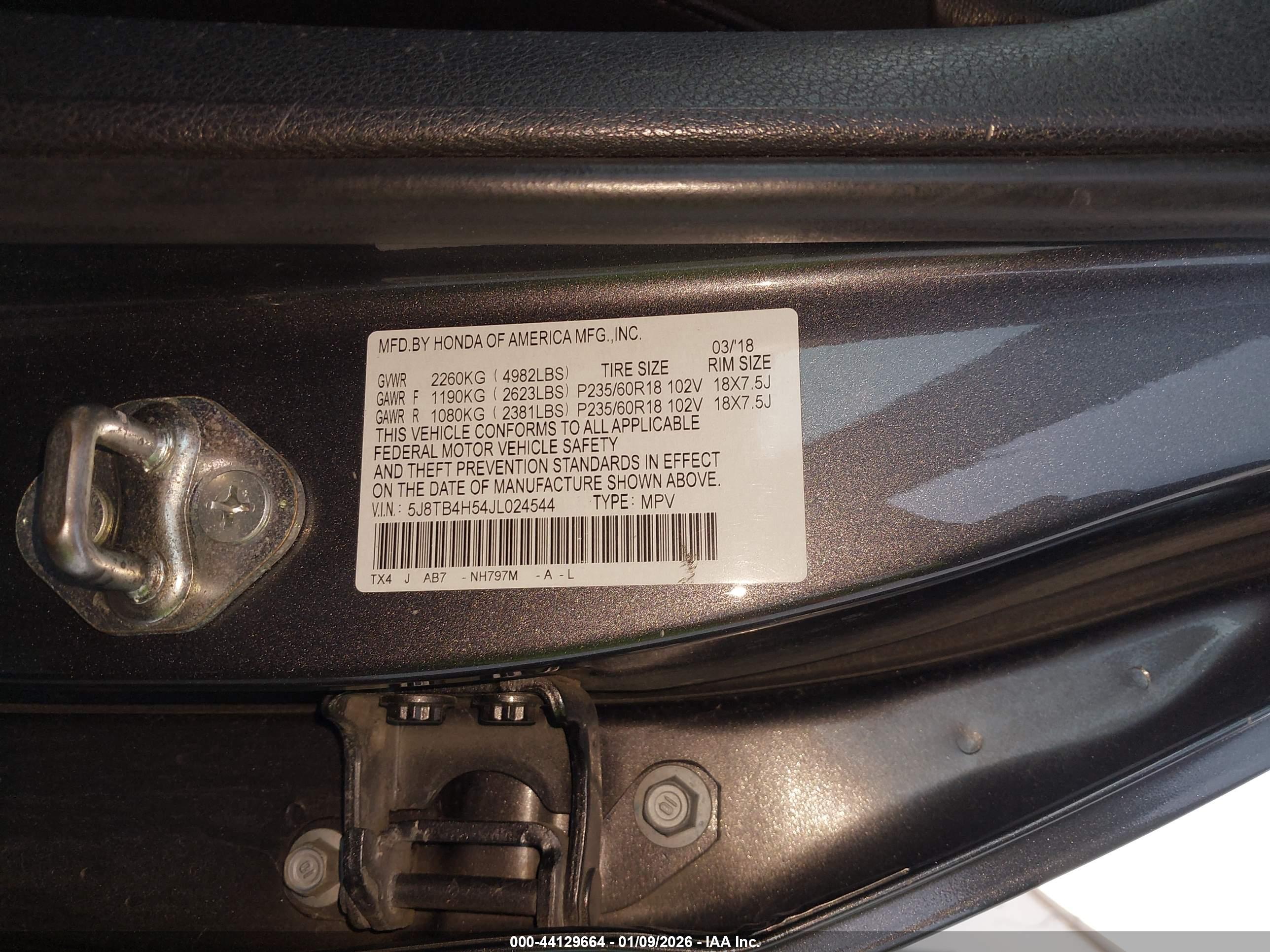ACURA RDX image 9